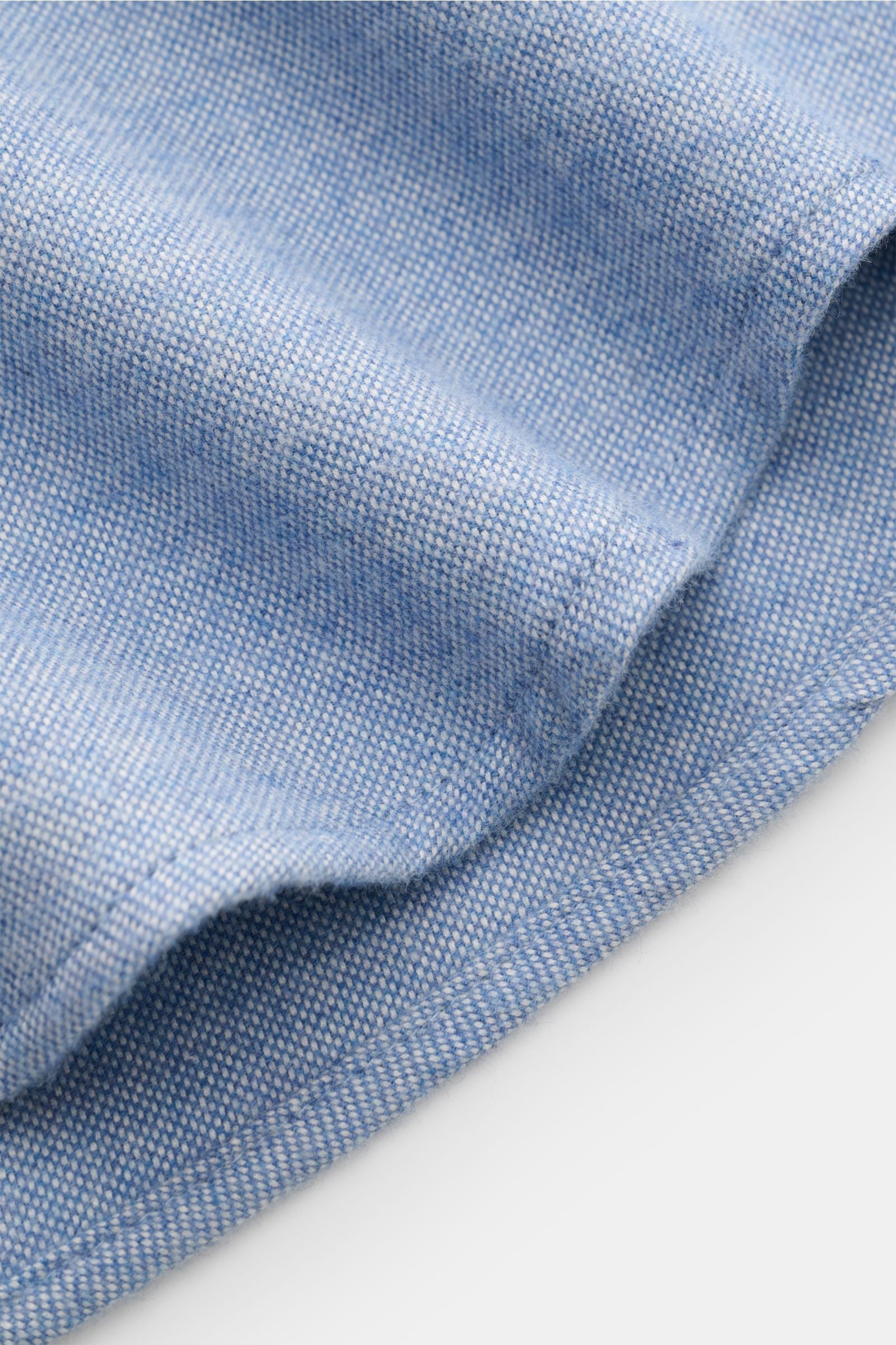 Sonrisa Oxford shirt shark collar smoky - smoky blue