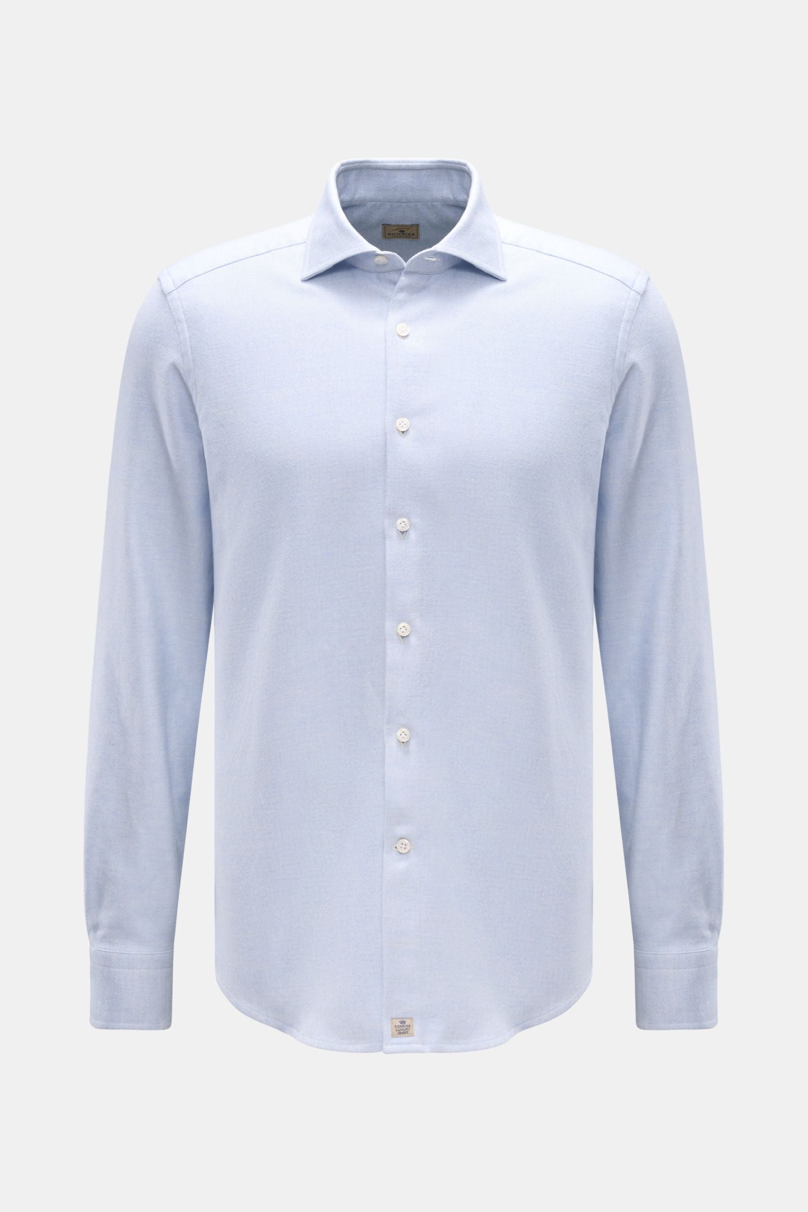 Sonrisa Casual shirt shark collar - Light blue