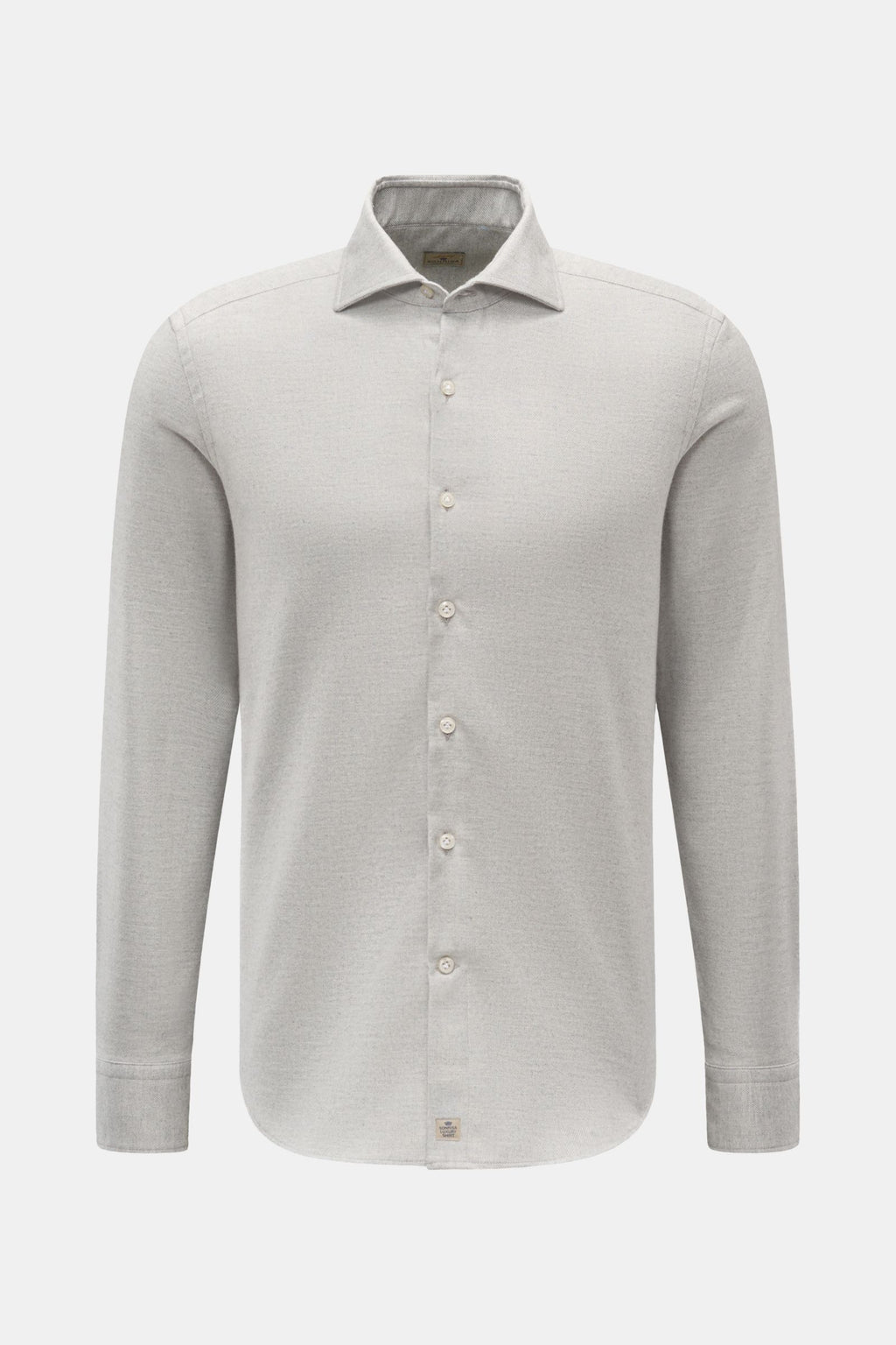 Sonrisa Casual shirt shark collar - Light grey