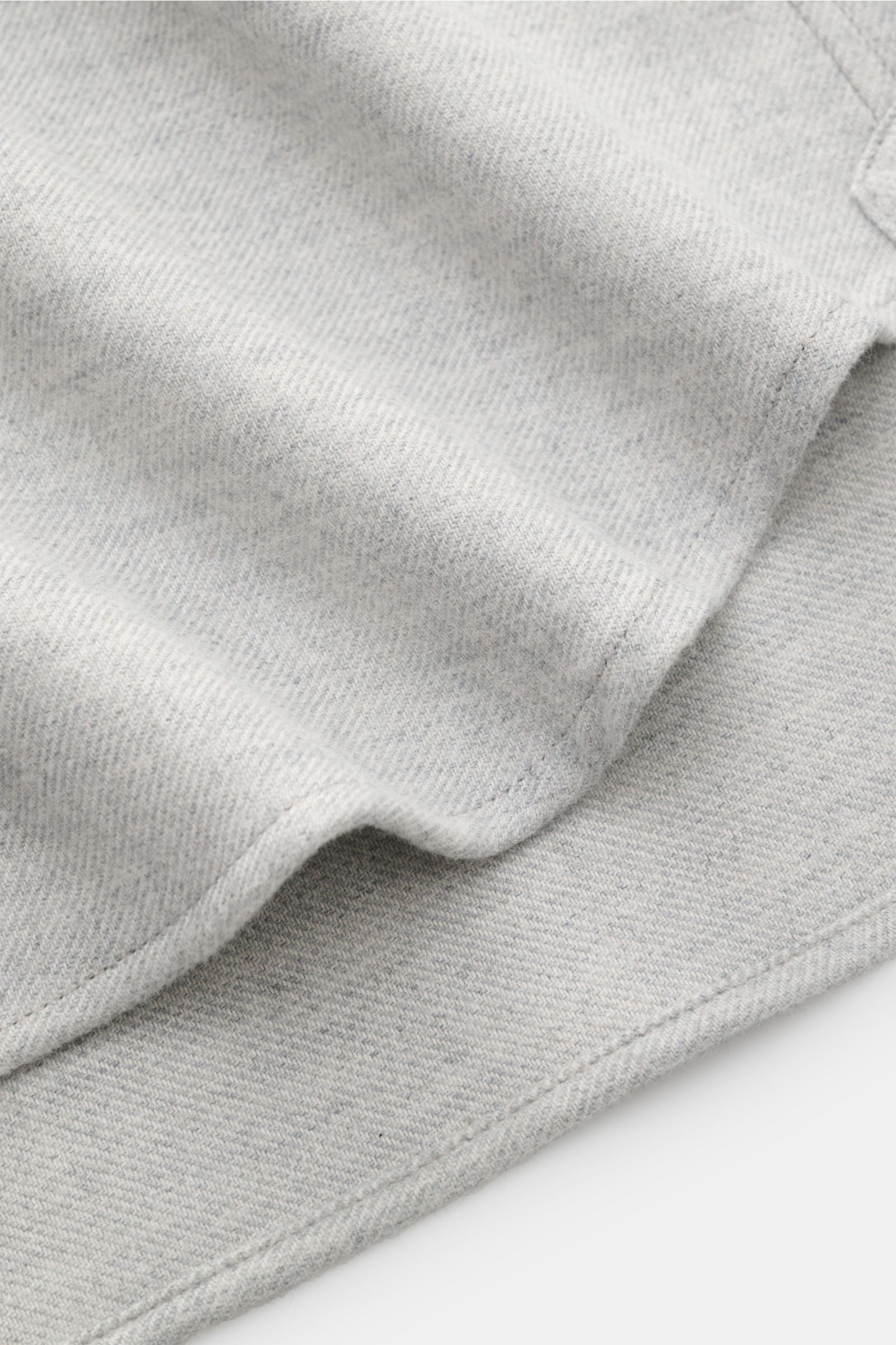 Sonrisa Casual shirt shark collar - Light grey