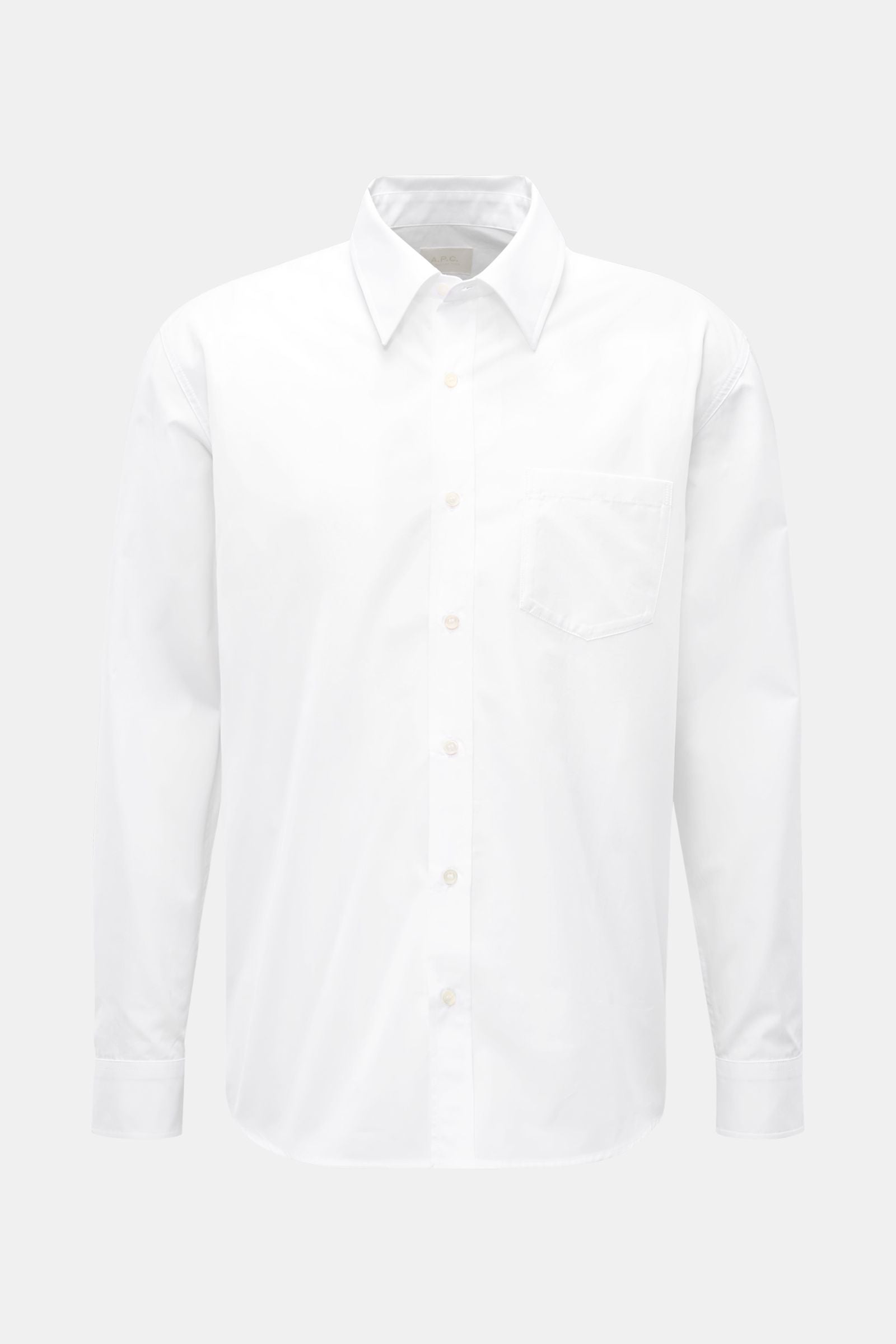 A.P.C. Casual shirt Kent collar - White