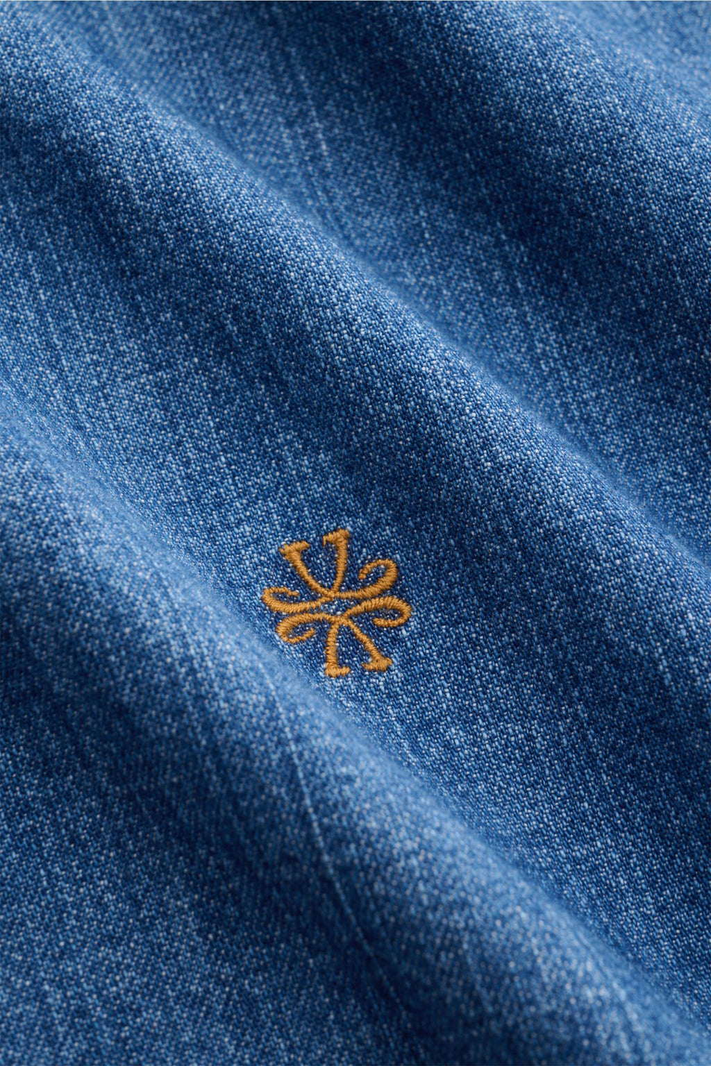 Jacob Cohen Denim shirt Kent collar - blue