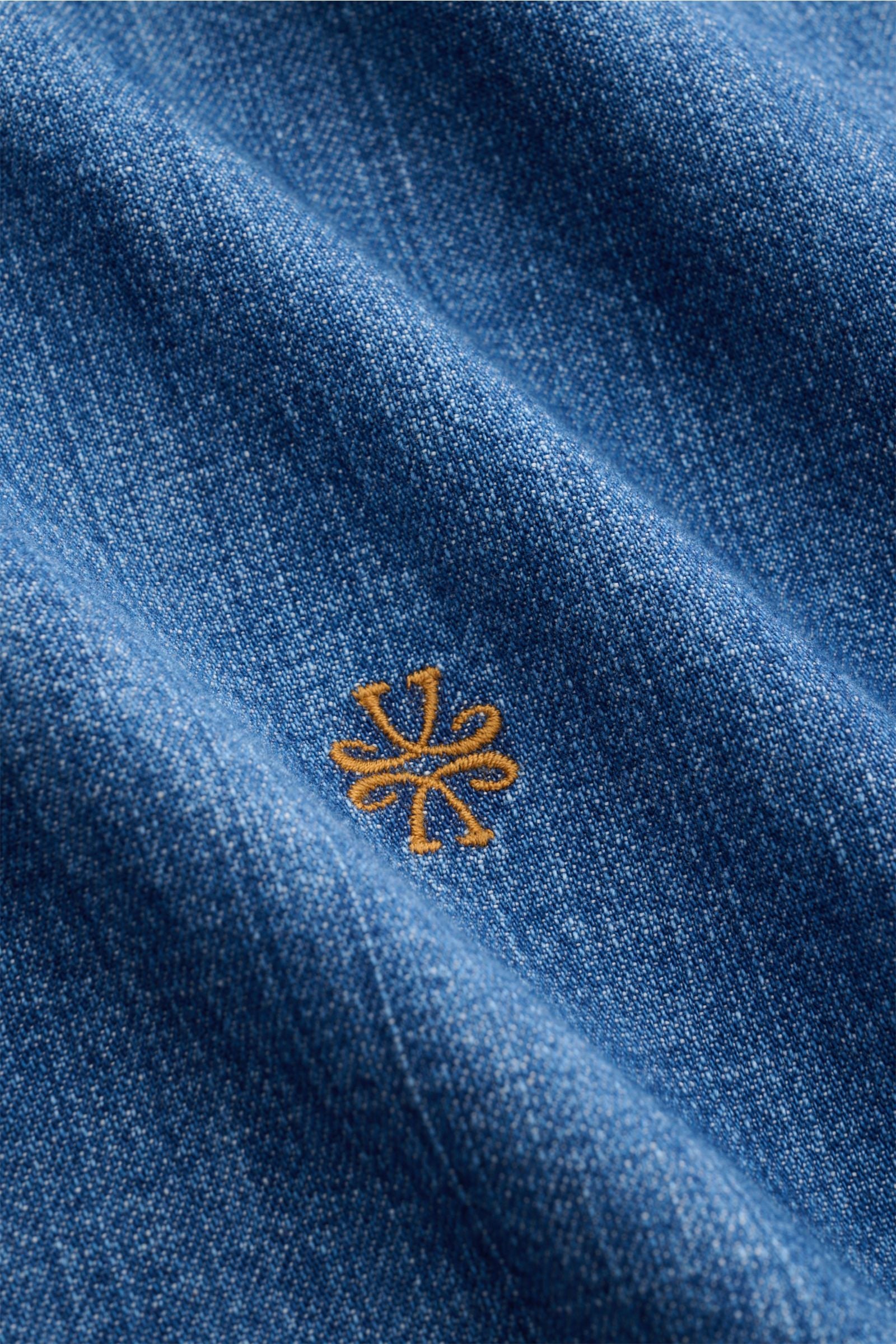 Jacob Cohen Denim shirt Kent collar - blue
