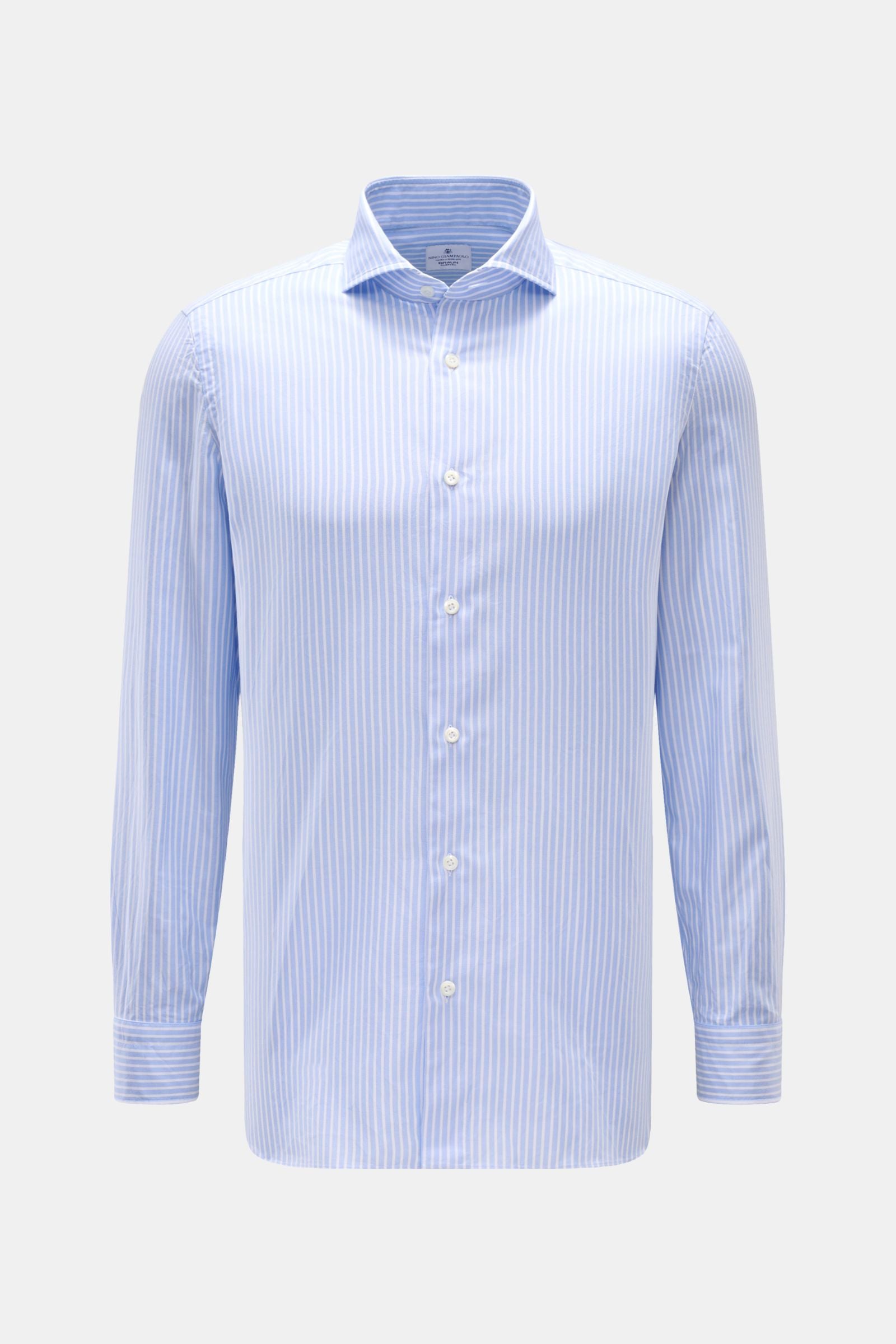 Giampaolo shirt shark collar light blue/white ed - Light blue 2