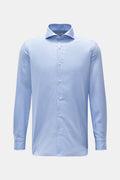 Giampaolo shirt shark collar light blue/white ed - Light blue