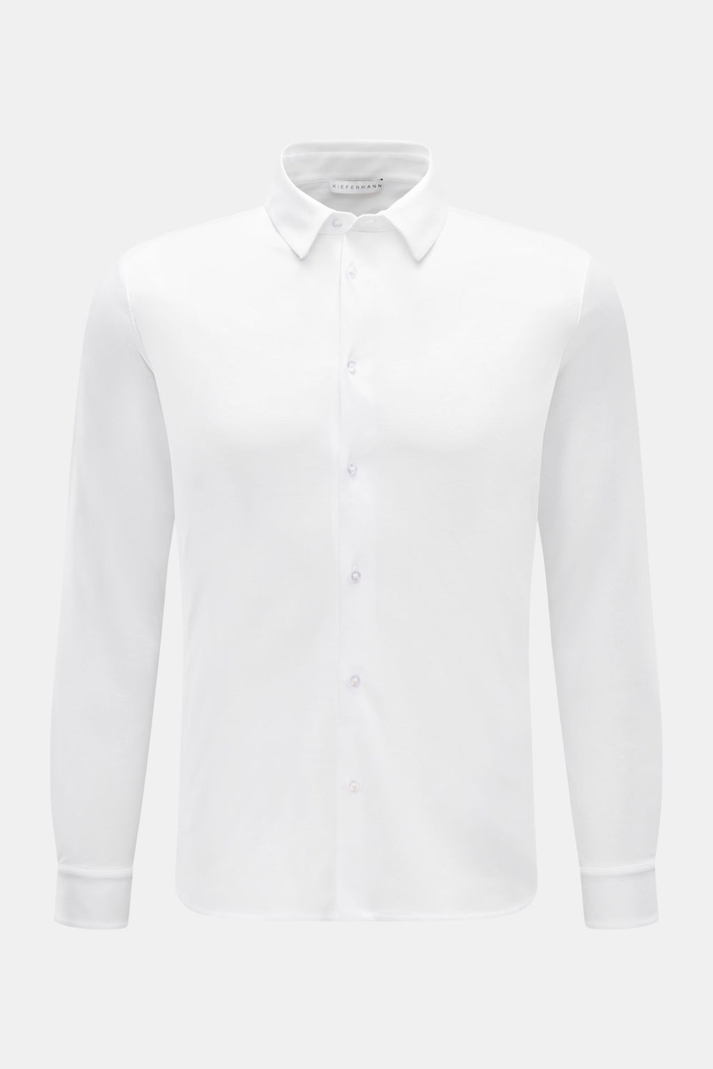 Kiefermann Jersey shirt 'Pius' Kent collar - White