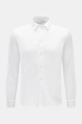 Kiefermann Jersey shirt 'Pius' Kent collar - White