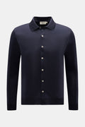 Altea Jersey shirt 'Julius' polo shirt collar - Navy