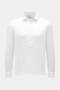 Giampaolo Jersey popover shirt shark collar - White