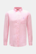 Polo Ralph Lauren Chambray linen shirt button-down collar - striped