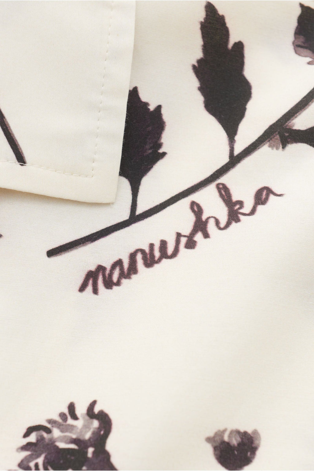 Nanushka Short sleeve shirt 'Yuki' Cuban collar - patterned