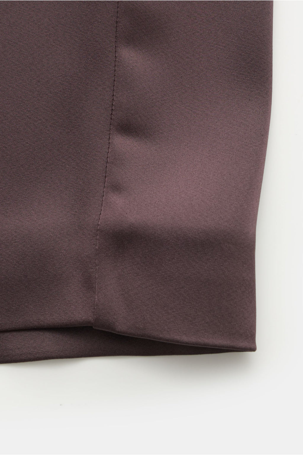 Nanushka Short sleeve shirt 'Yuki' Cuban collar - dark brown