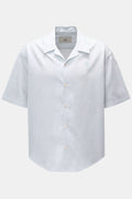 Ami Paris Short sleeve shirt Cuban collar - striped
