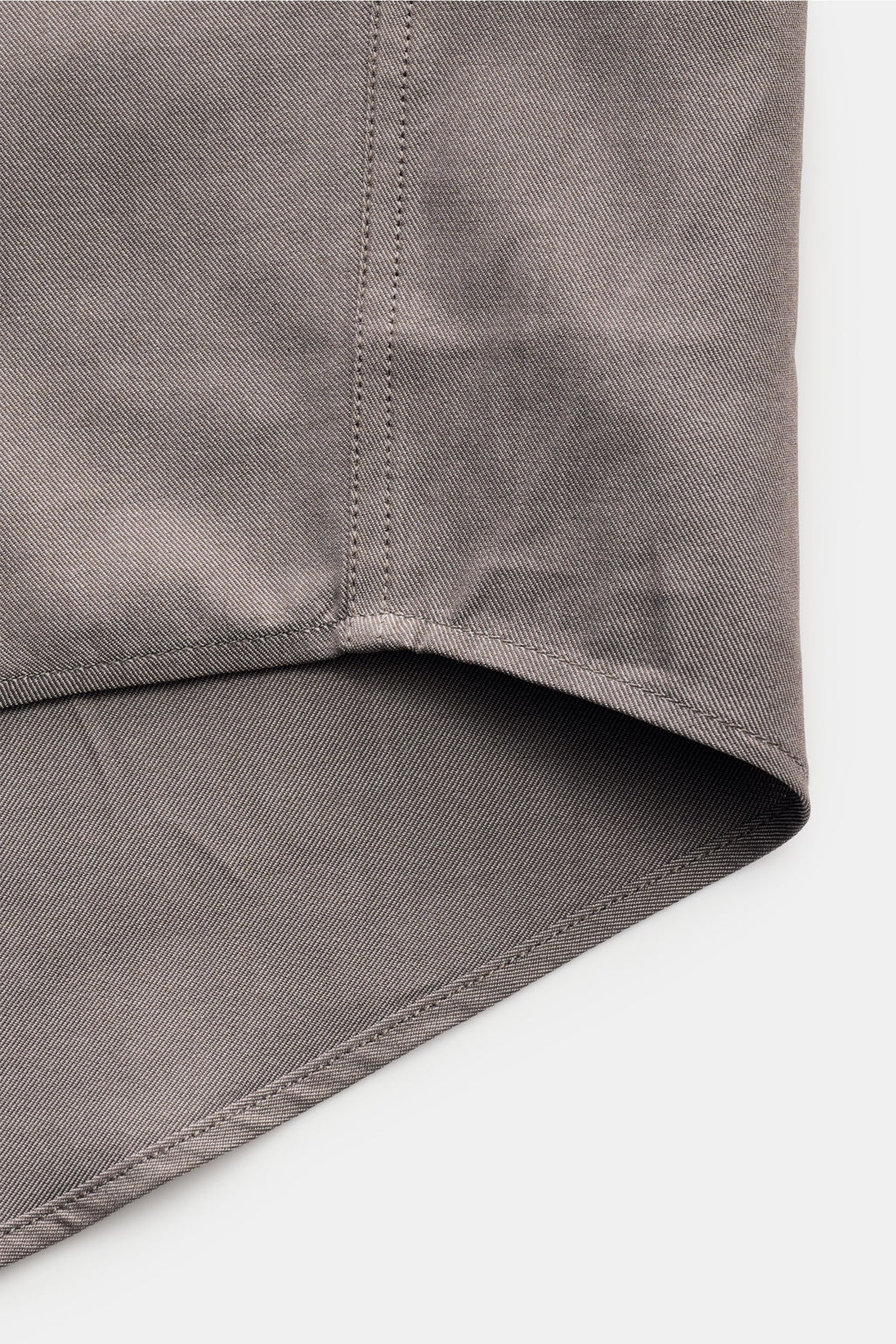 Ami Paris Short sleeve shirt Cuban collar - taupe