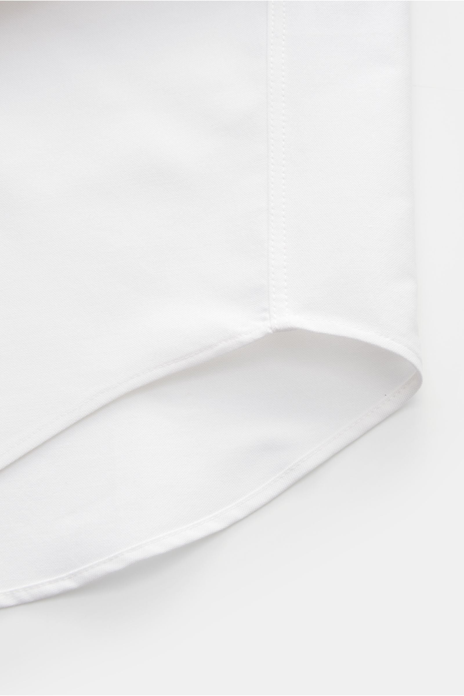 Ami Paris Short sleeve shirt button-down collar 'Loden' - white