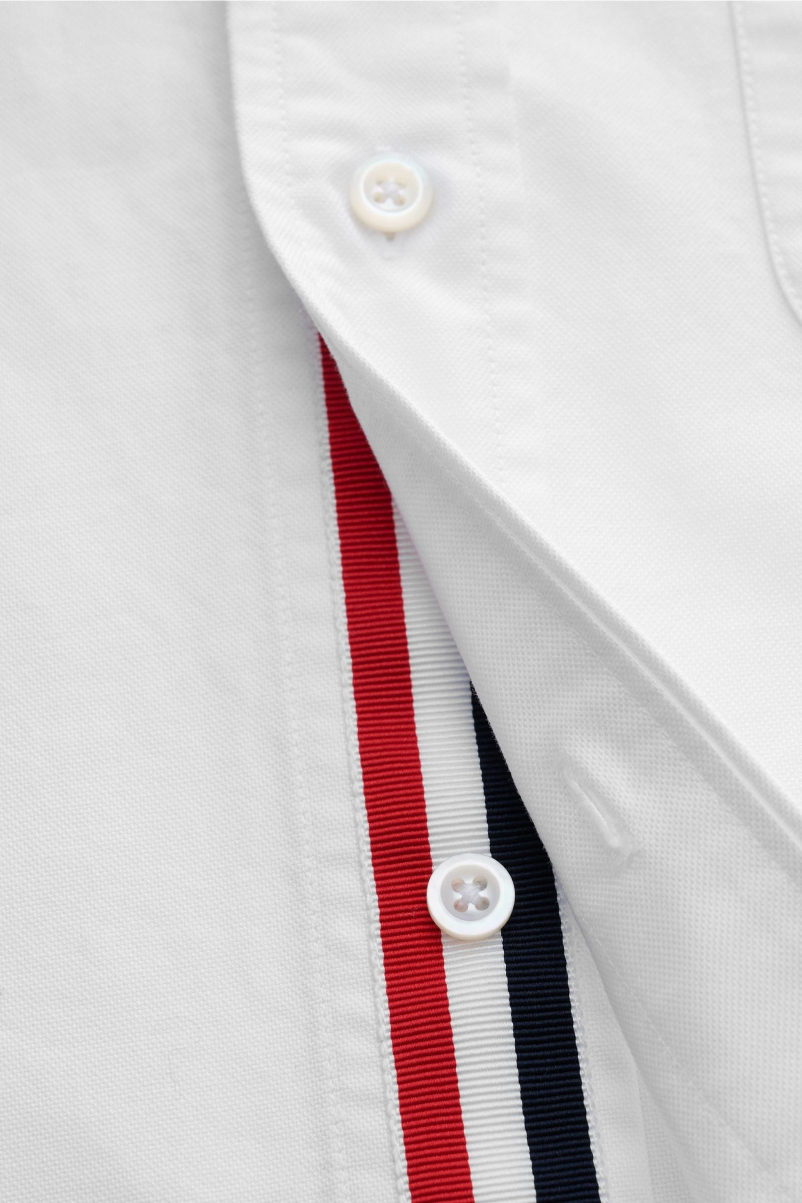 Thom Browne Short-sleeve shirt button-down collar - white