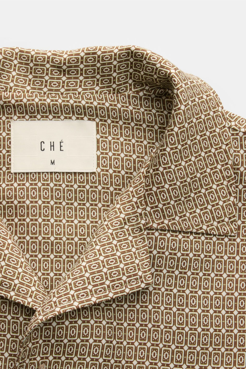 Ché Short sleeve shirt 'Lucena' Cuban collar - patterned
