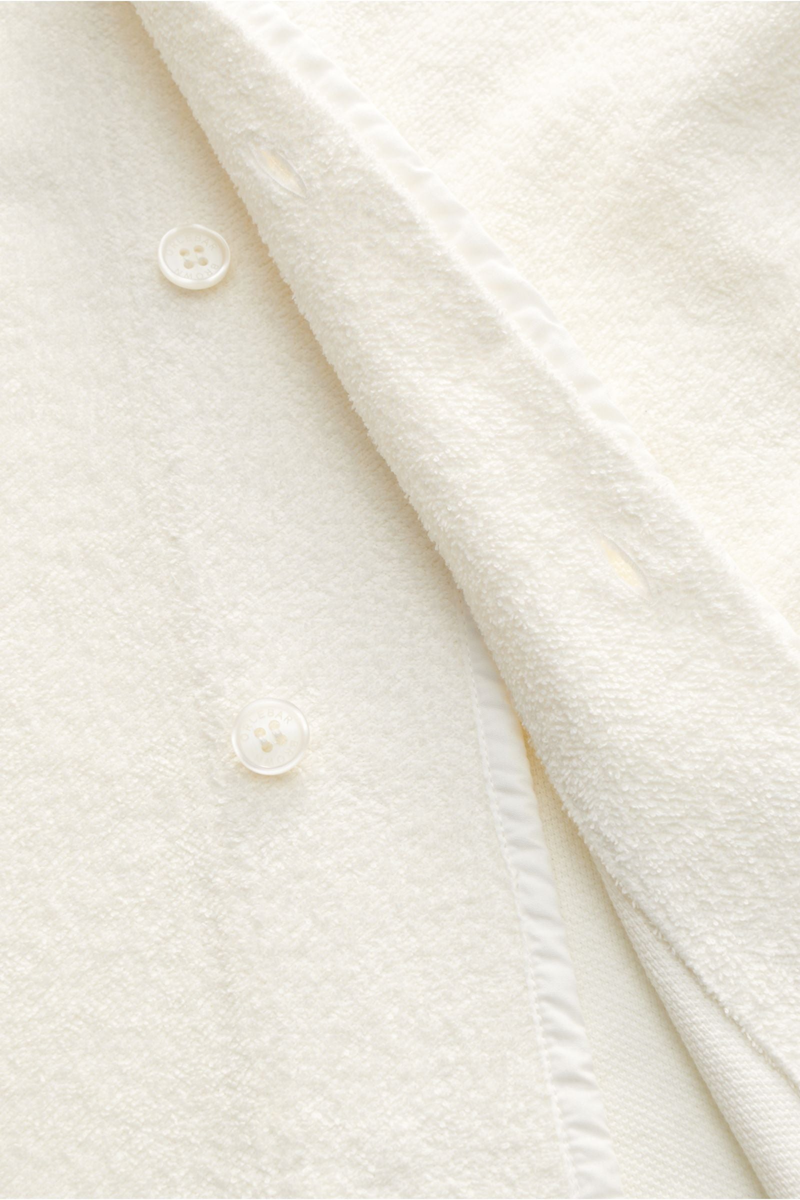 Orlebar Brown Terry short sleeve shirt Cuban collar 'Griffith' - off white