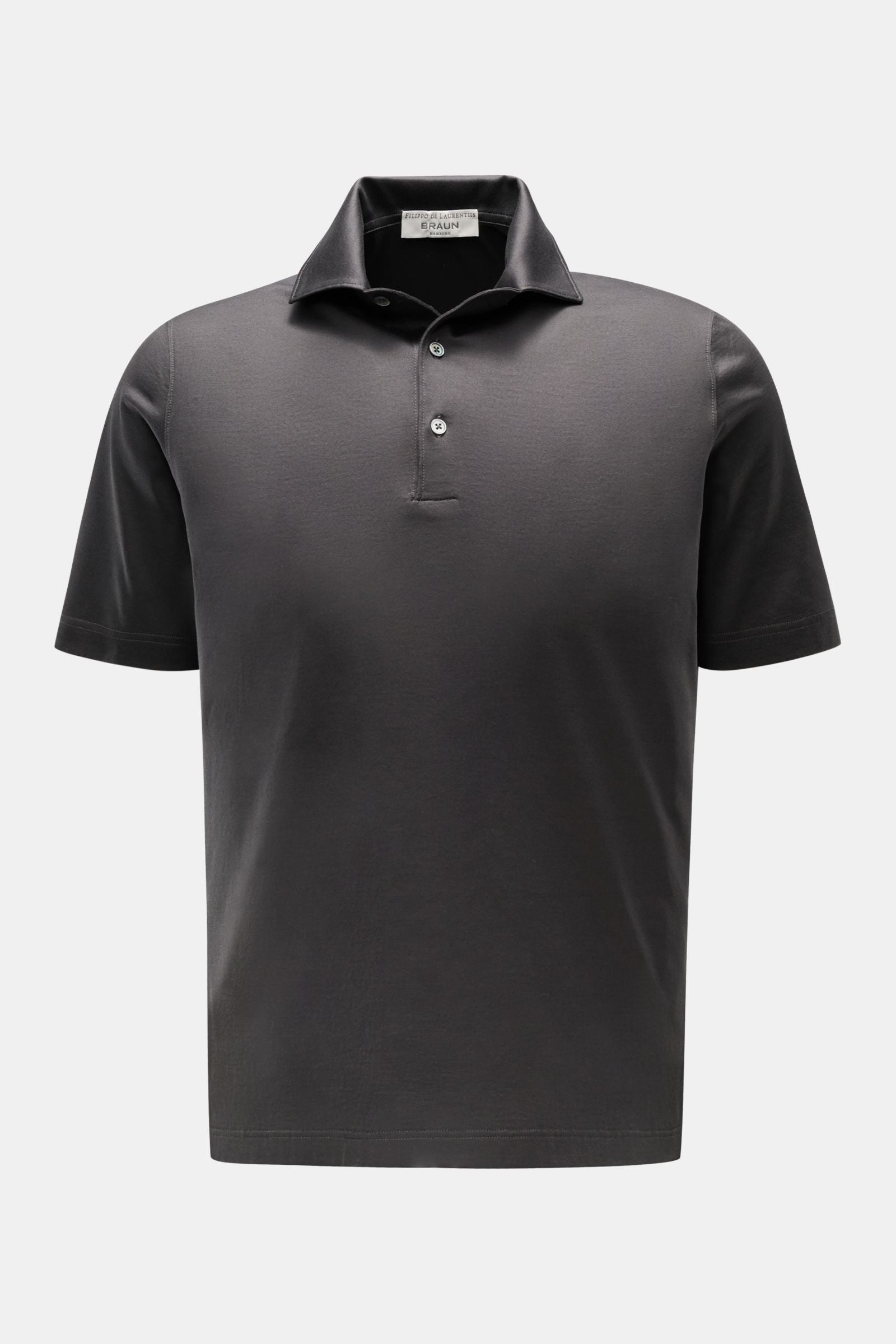 Filippo de Laurentiis Jersey polo shirt 'Jerlux' - anthracite