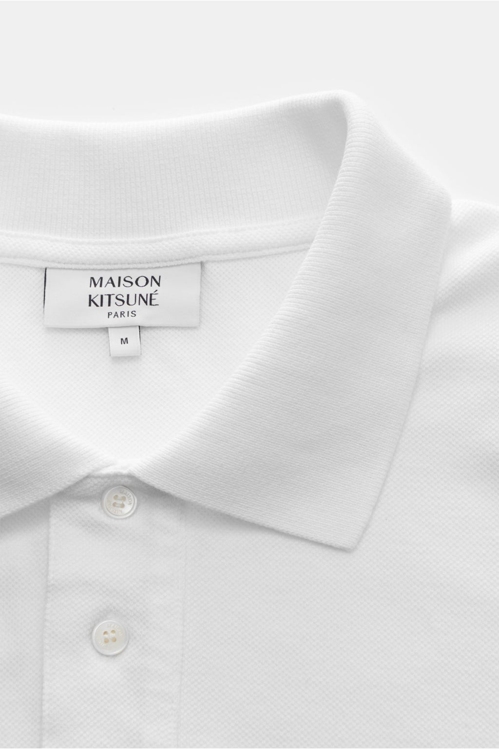 Maison Kitsuné Polo - White