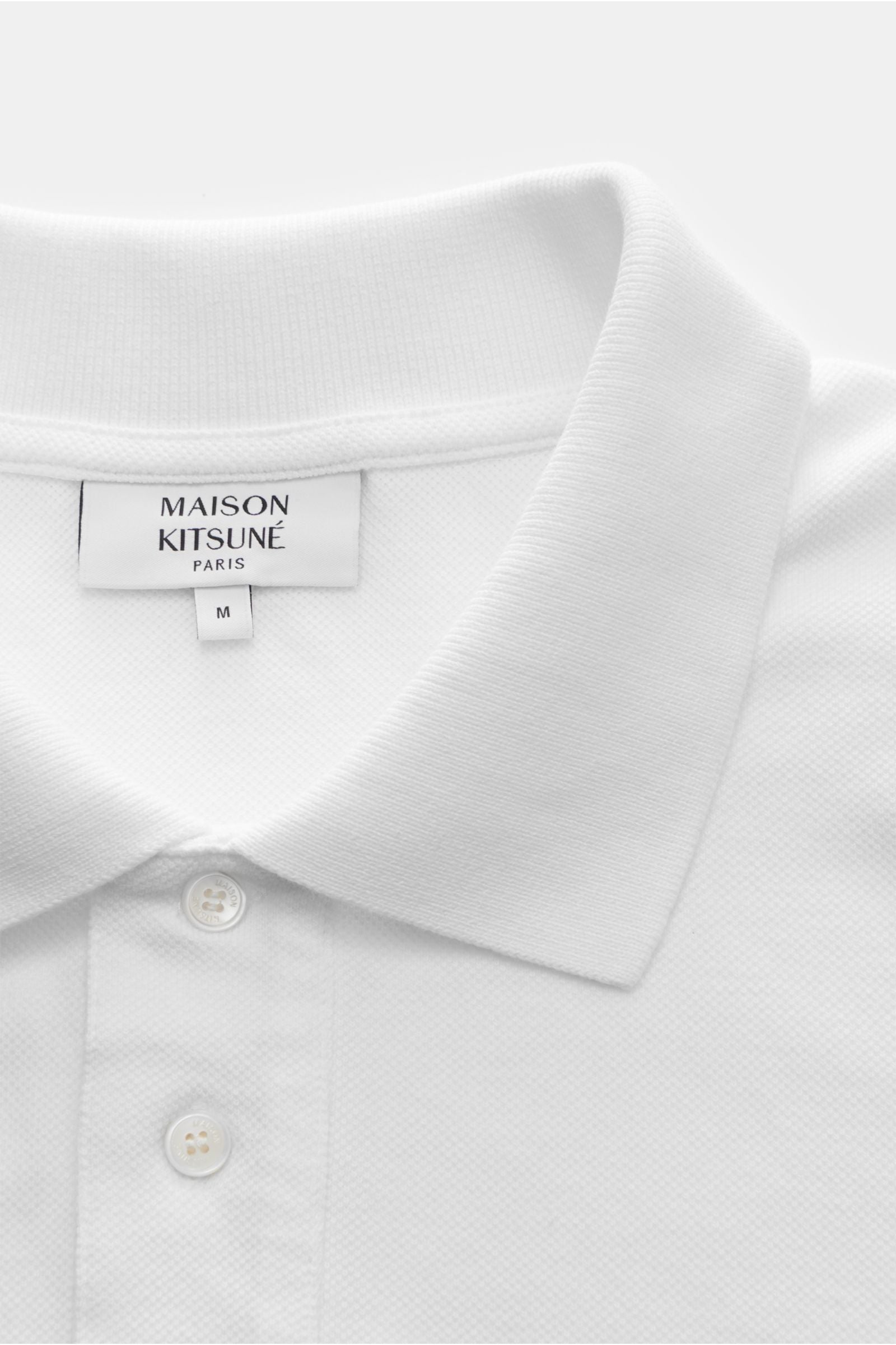 Maison Kitsuné Polo - White