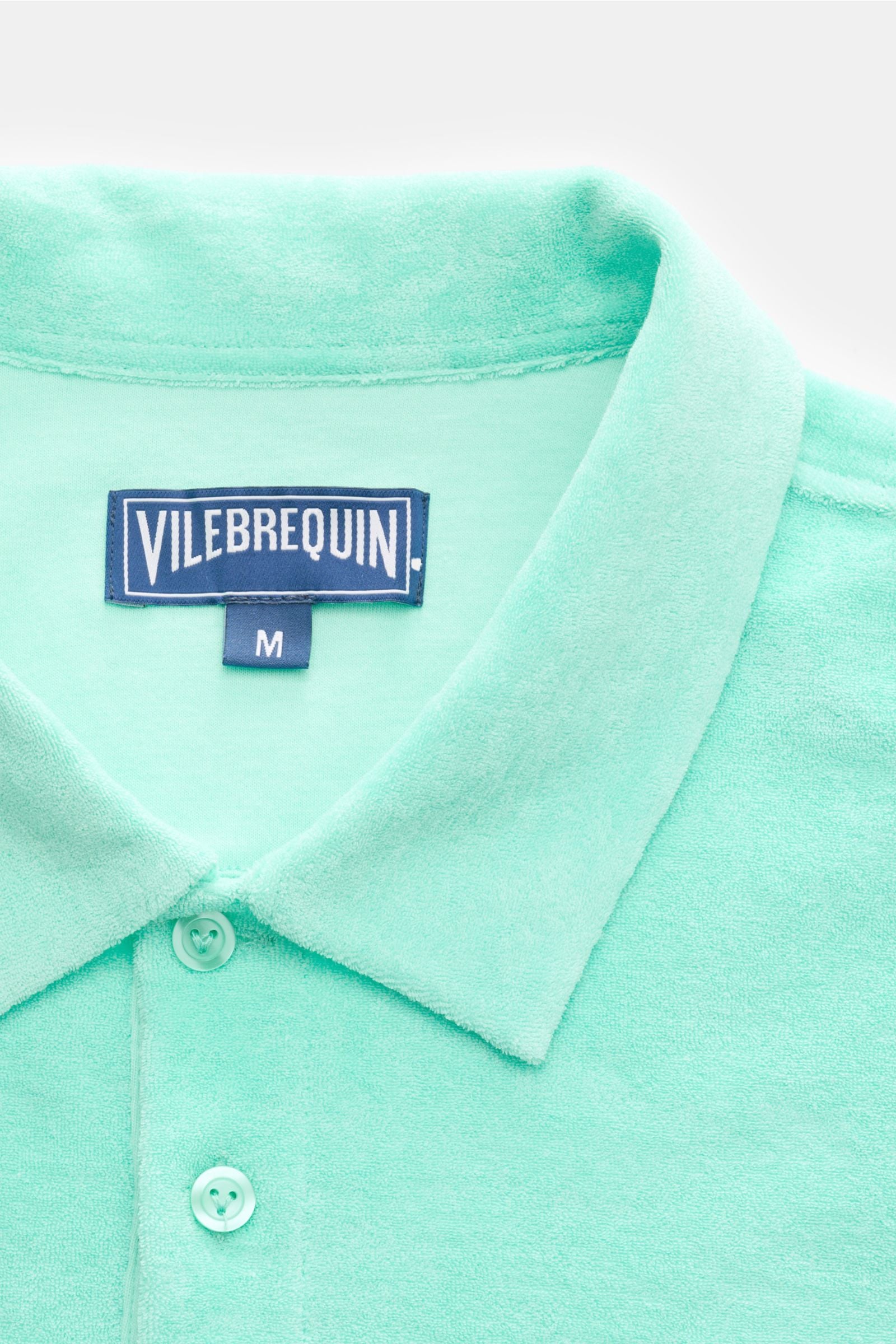 Vilebrequin Terry polo shirt 'Phoenix' - Mint green