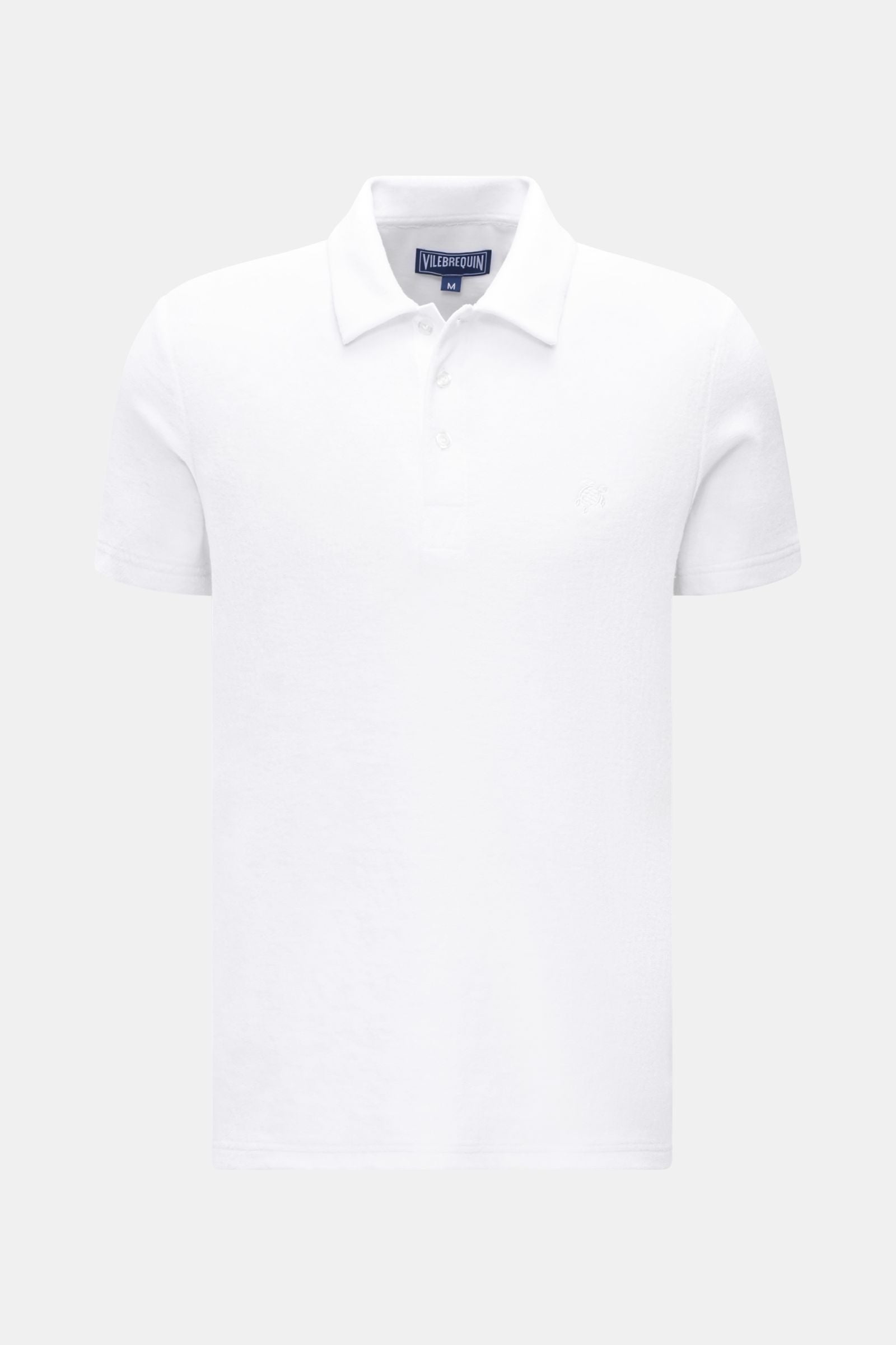 Vilebrequin Terry polo shirt 'Phoenix' - White