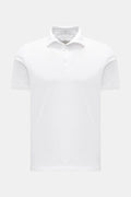 Fedeli Jersey polo shirt 'Zero' - White