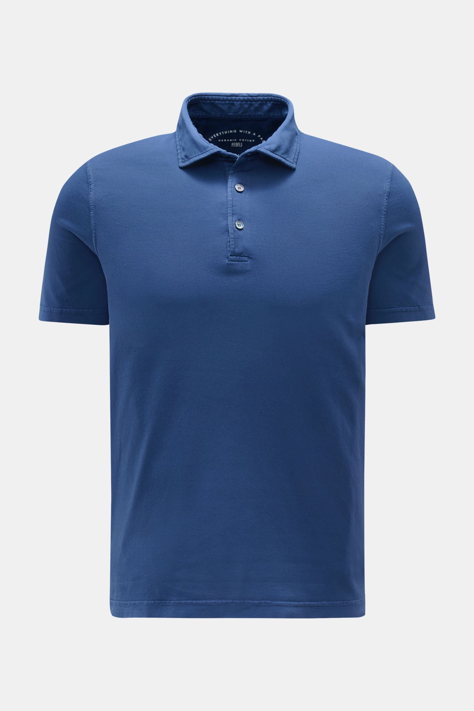 Fedeli Jersey polo shirt 'Zero' - Dark blue