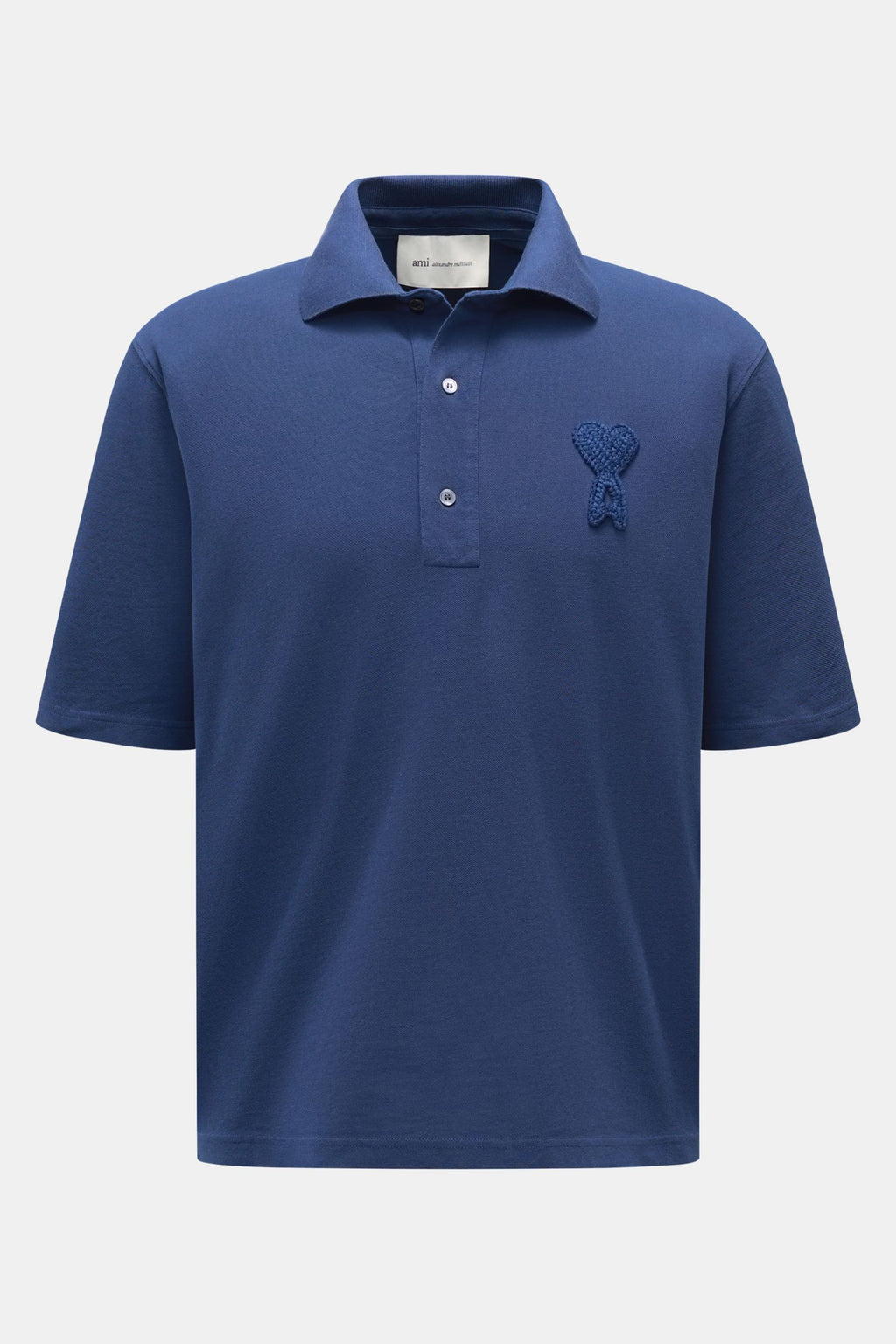 Ami Paris Polo shirt 'Boxy Fit' - Dark blue