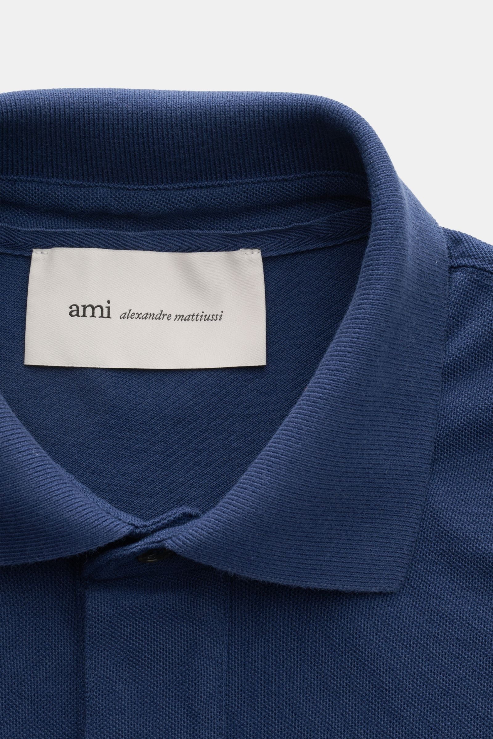 Ami Paris Polo shirt 'Boxy Fit' - Dark blue