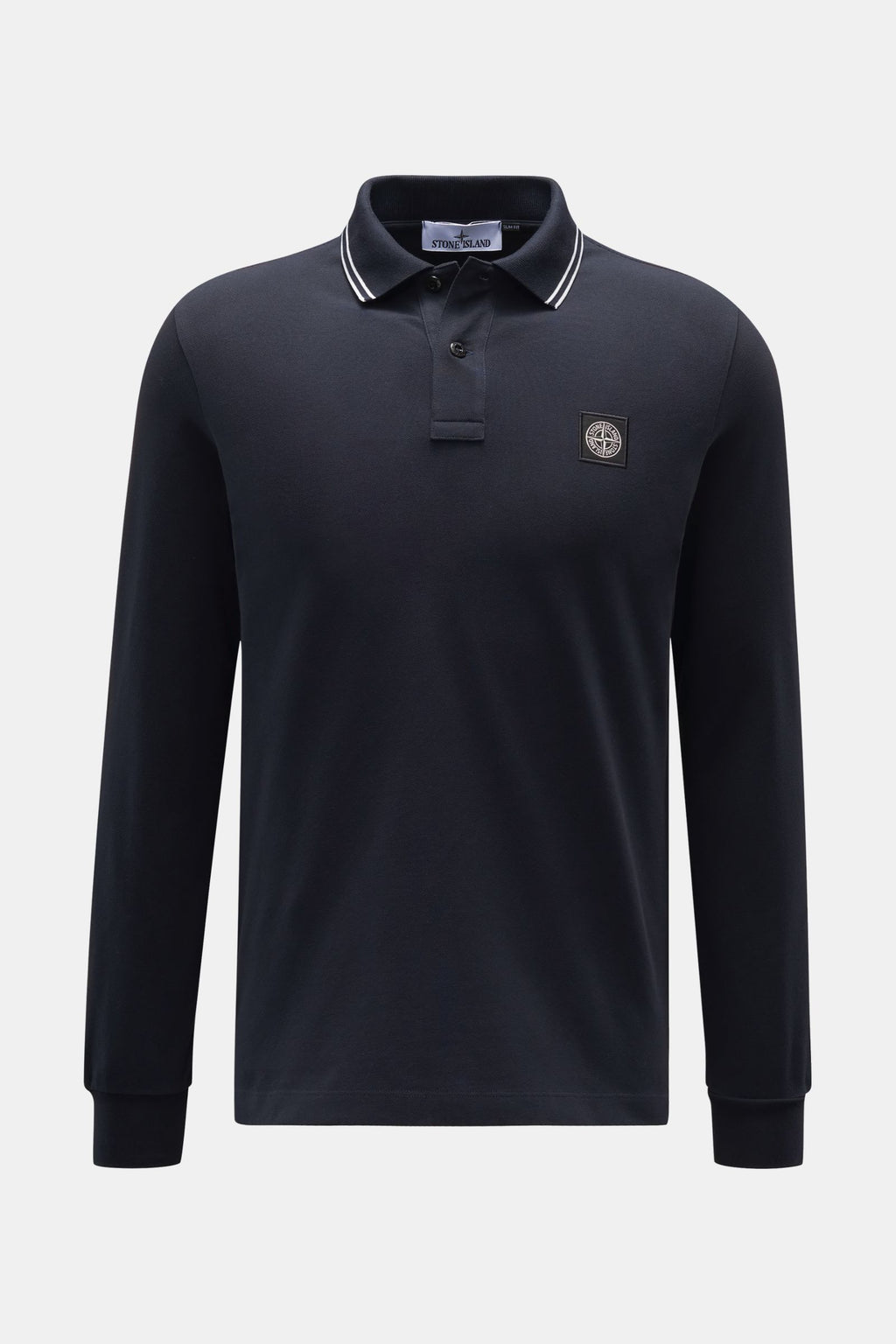 Stone Island Long sleeve polo shirt - Dark navy