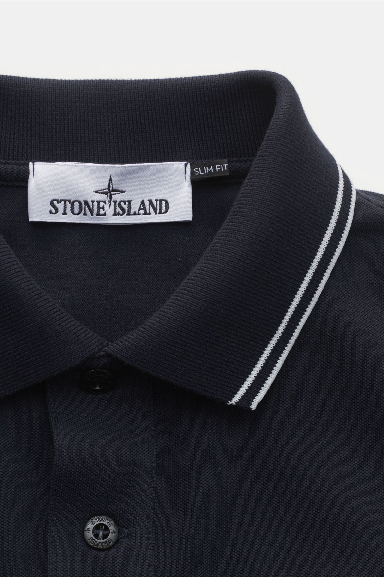 Stone Island Long sleeve polo shirt - Dark navy