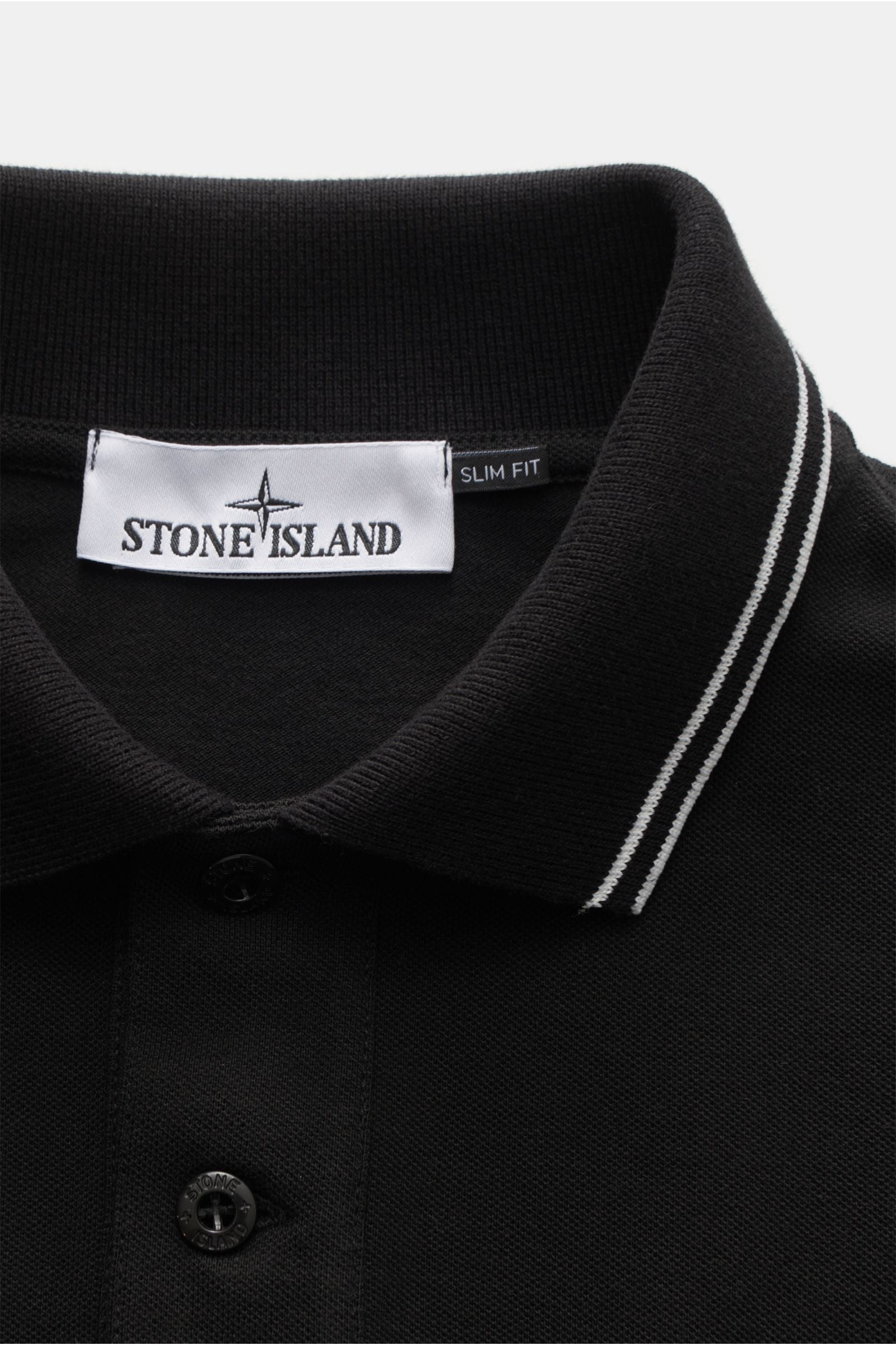 Stone Island Long sleeve polo shirt - Black