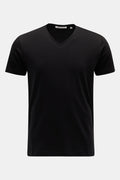 Stefan Brandt V-neck T-shirt 'Artur' - black