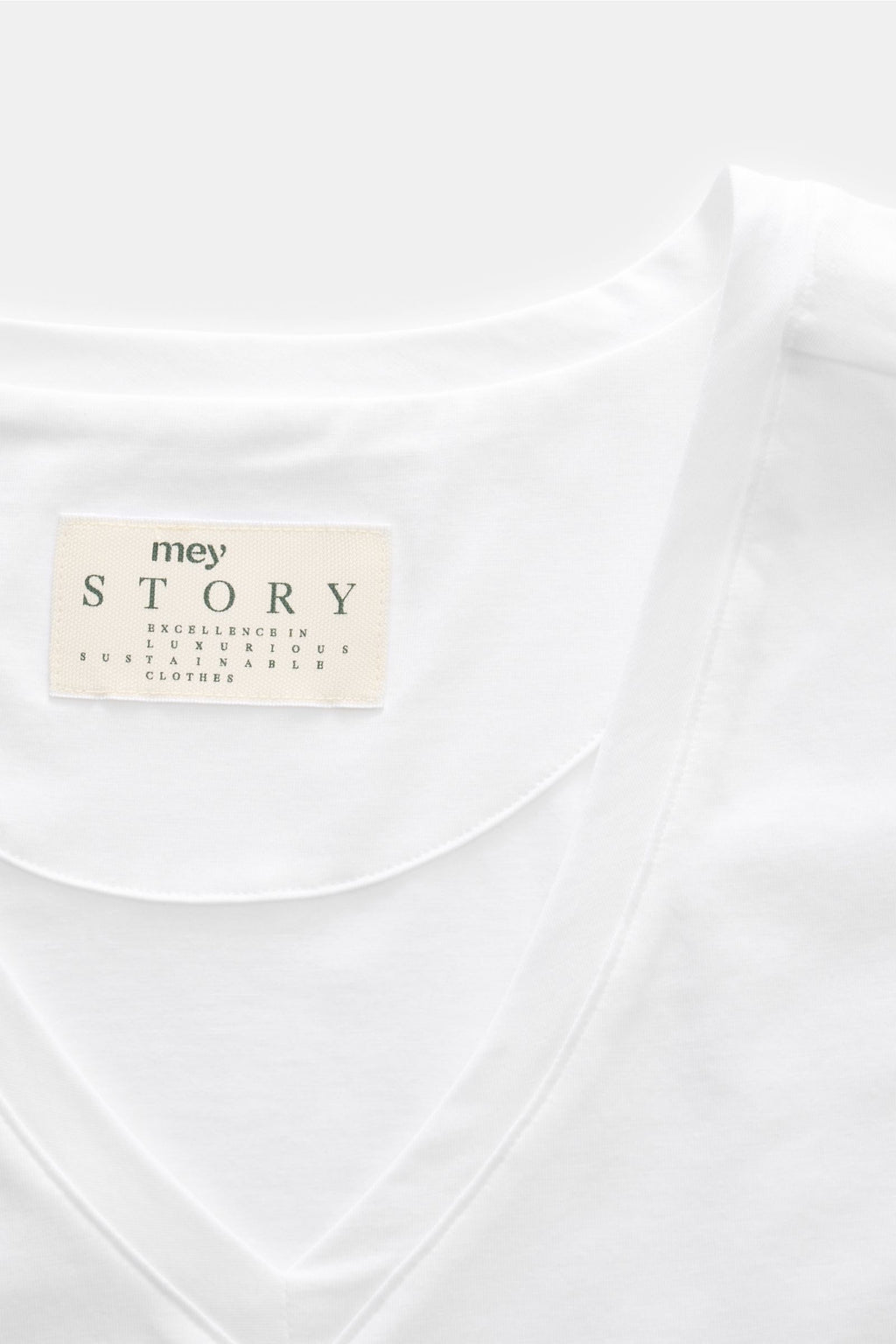 mey story V-neck T-shirt - white 2