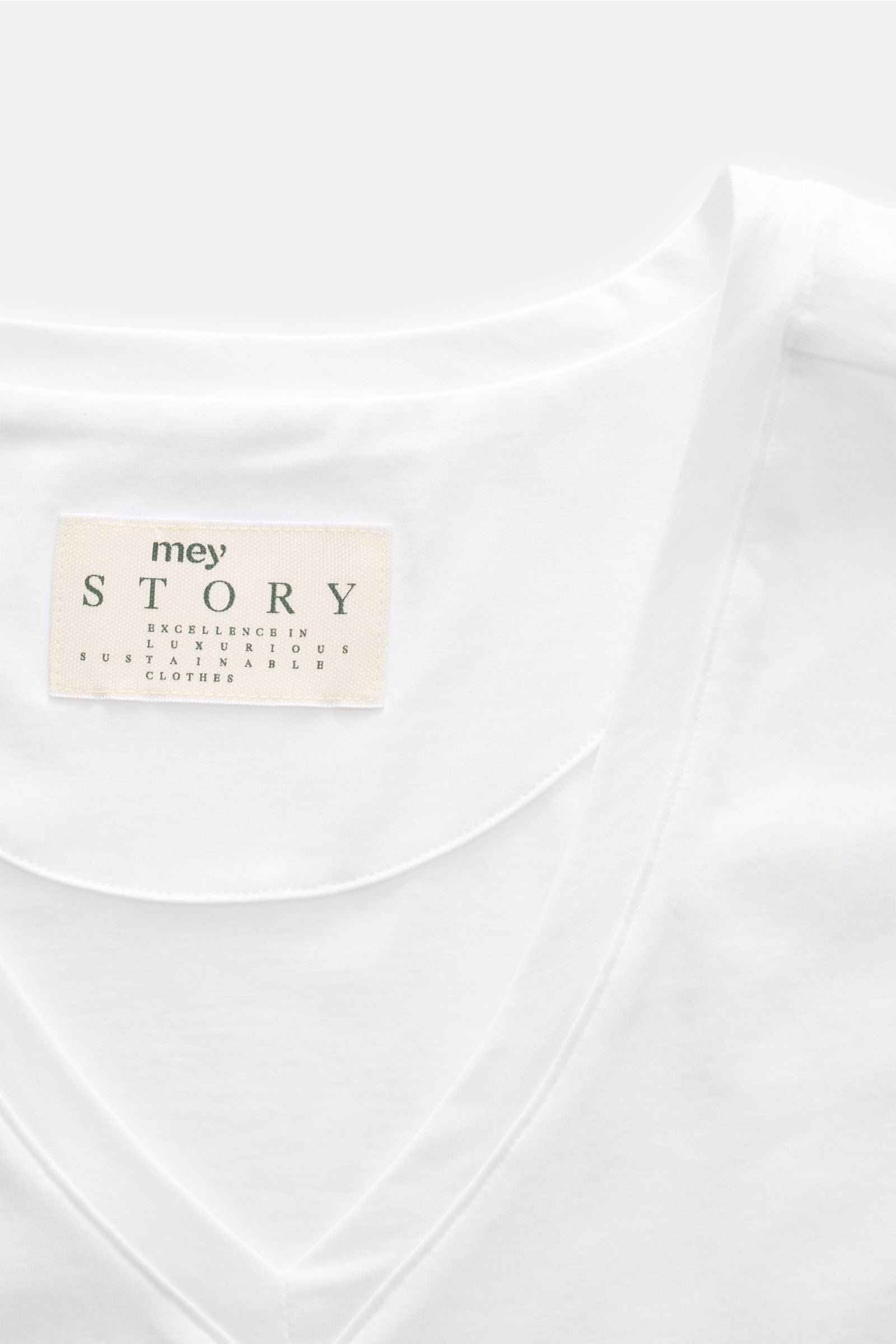 mey story V-neck T-shirt - white 2
