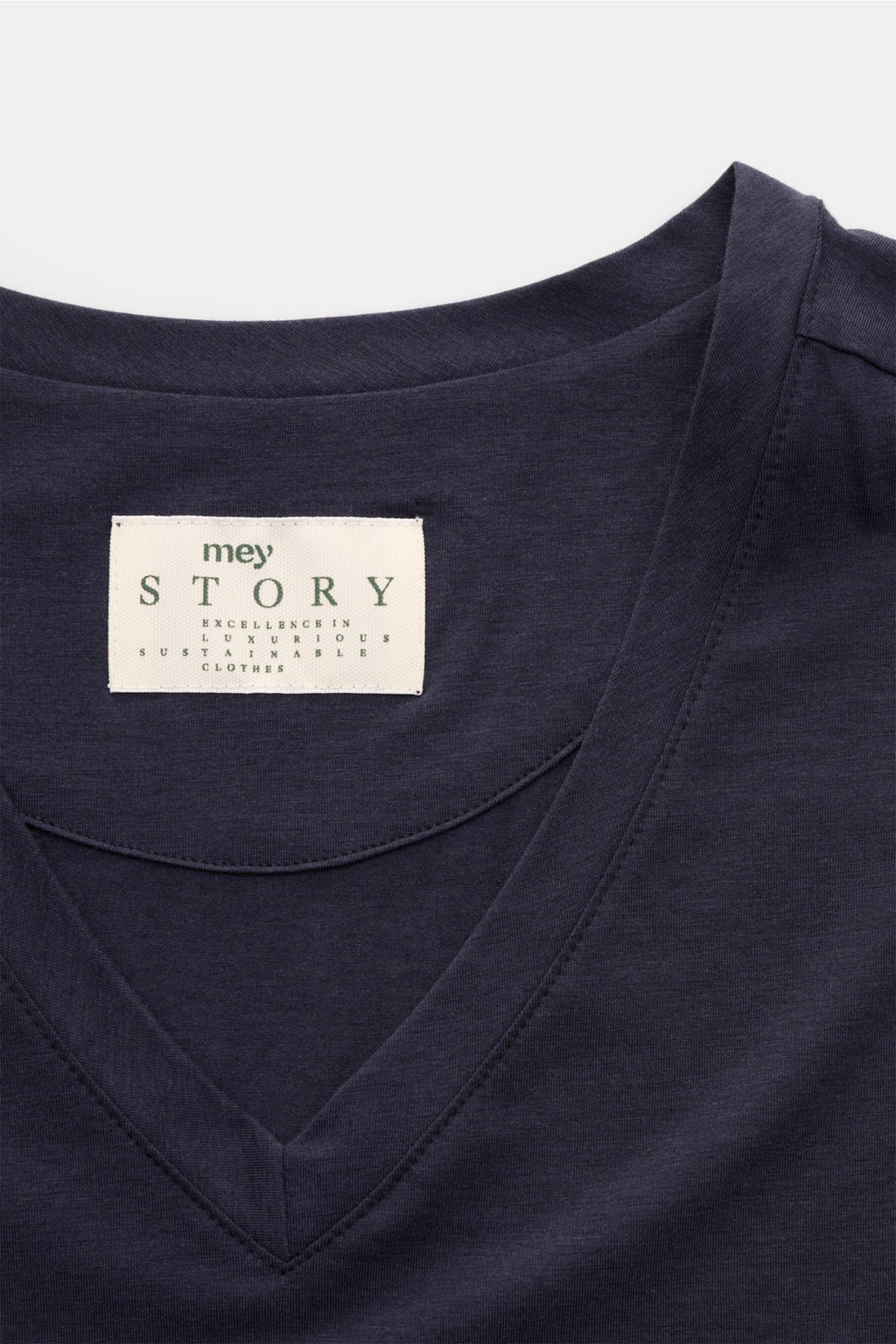 mey story V-neck T-shirt - navy