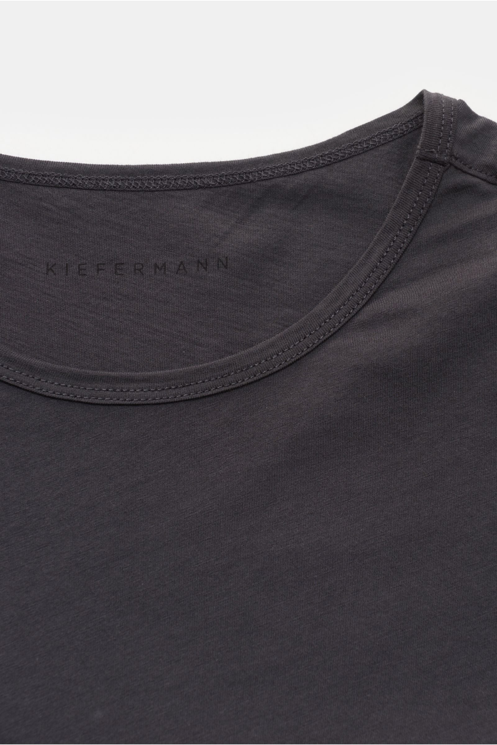 Kiefermann Crew neck T-shirt 'Lio' - Dark grey