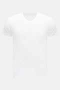 Kiefermann V-neck T-shirt 'Darius' - White
