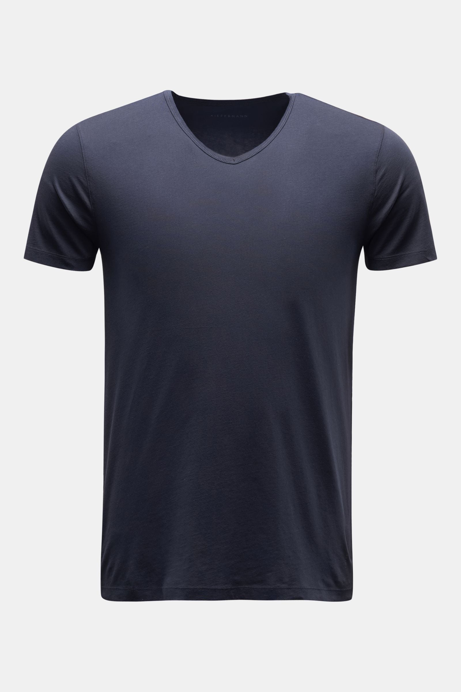 Kiefermann V-neck T-shirt 'Darius' - Dark navy