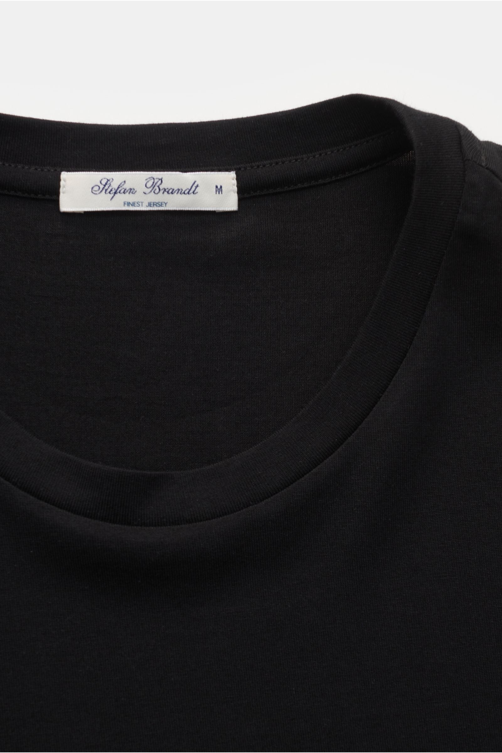 Stefan Brandt Crew neck T-shirt 'Enno' - black