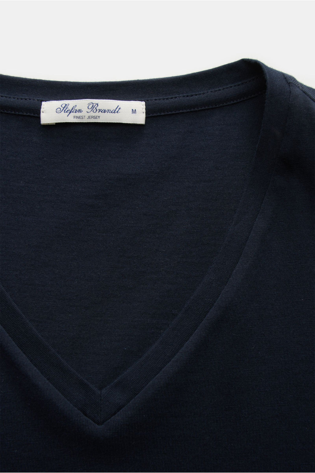 Stefan Brandt V-neck T-shirt 'Artur' - Dark navy