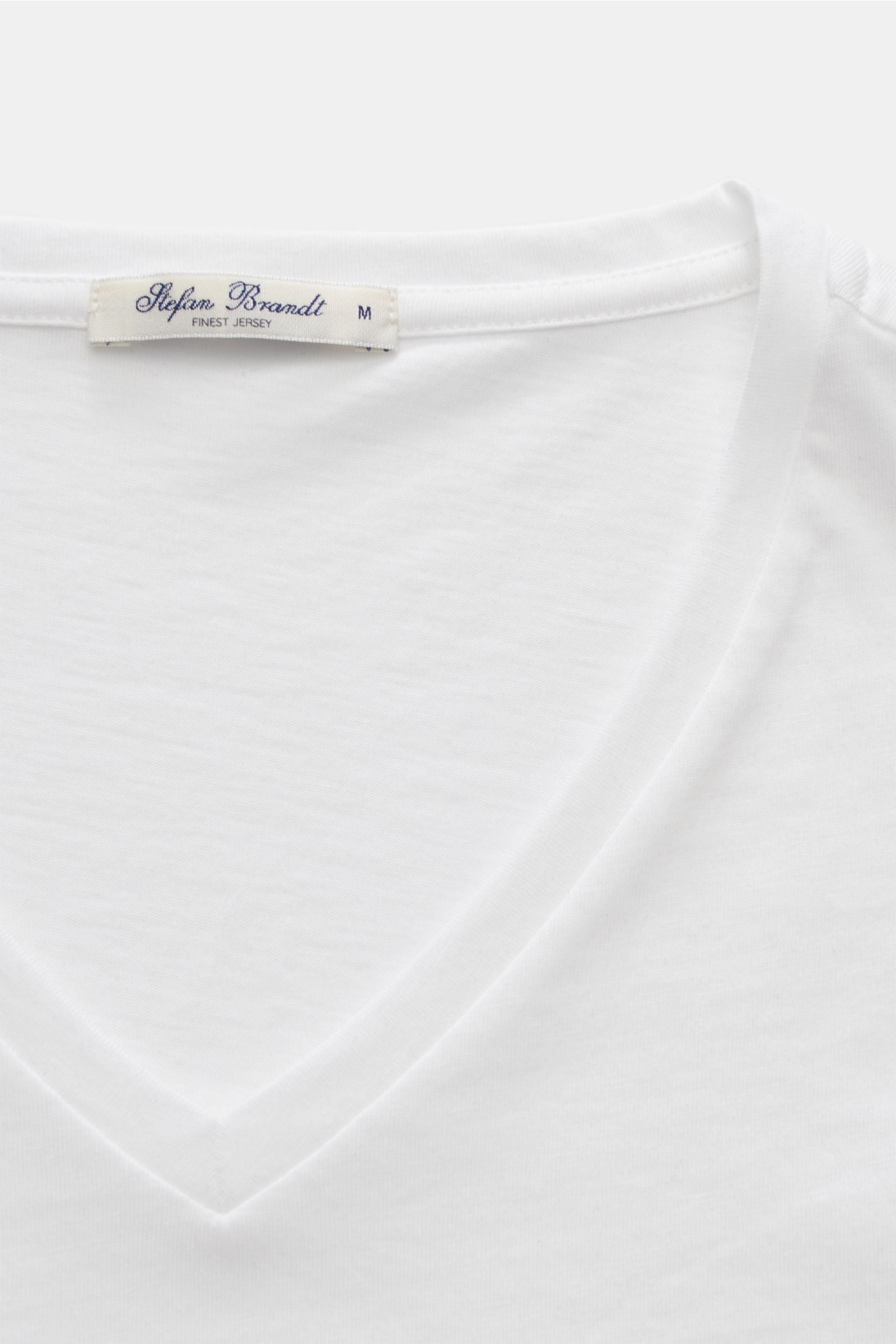 Stefan Brandt V-neck T-shirt 'Artur' - White