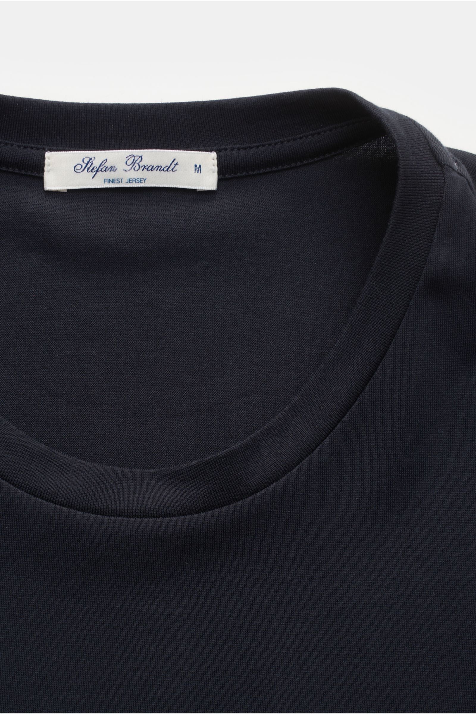 Stefan Brandt Crew neck T-shirt 'Enno' - Navy