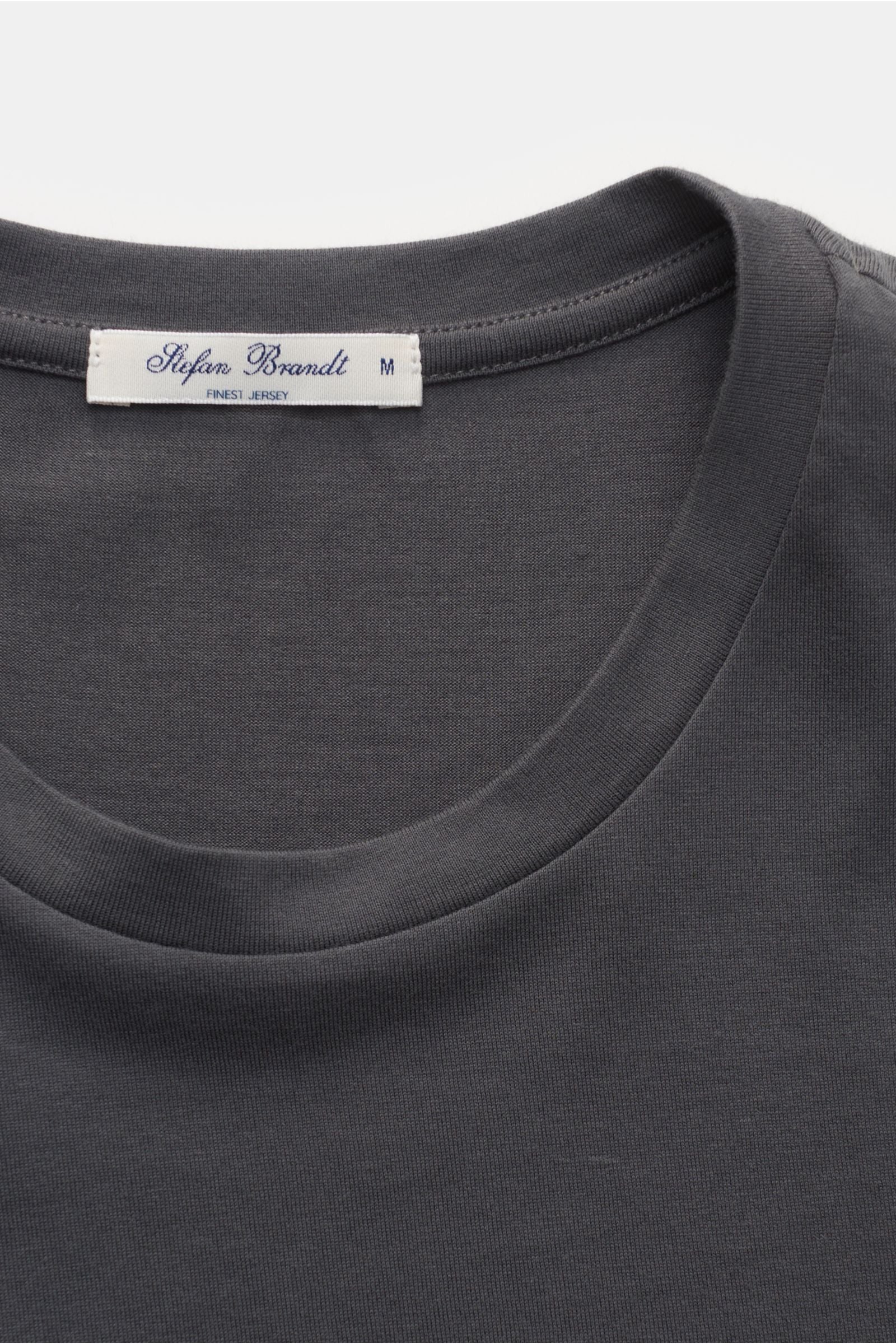Stefan Brandt Crew neck T-shirt 'Enno' - Dark grey