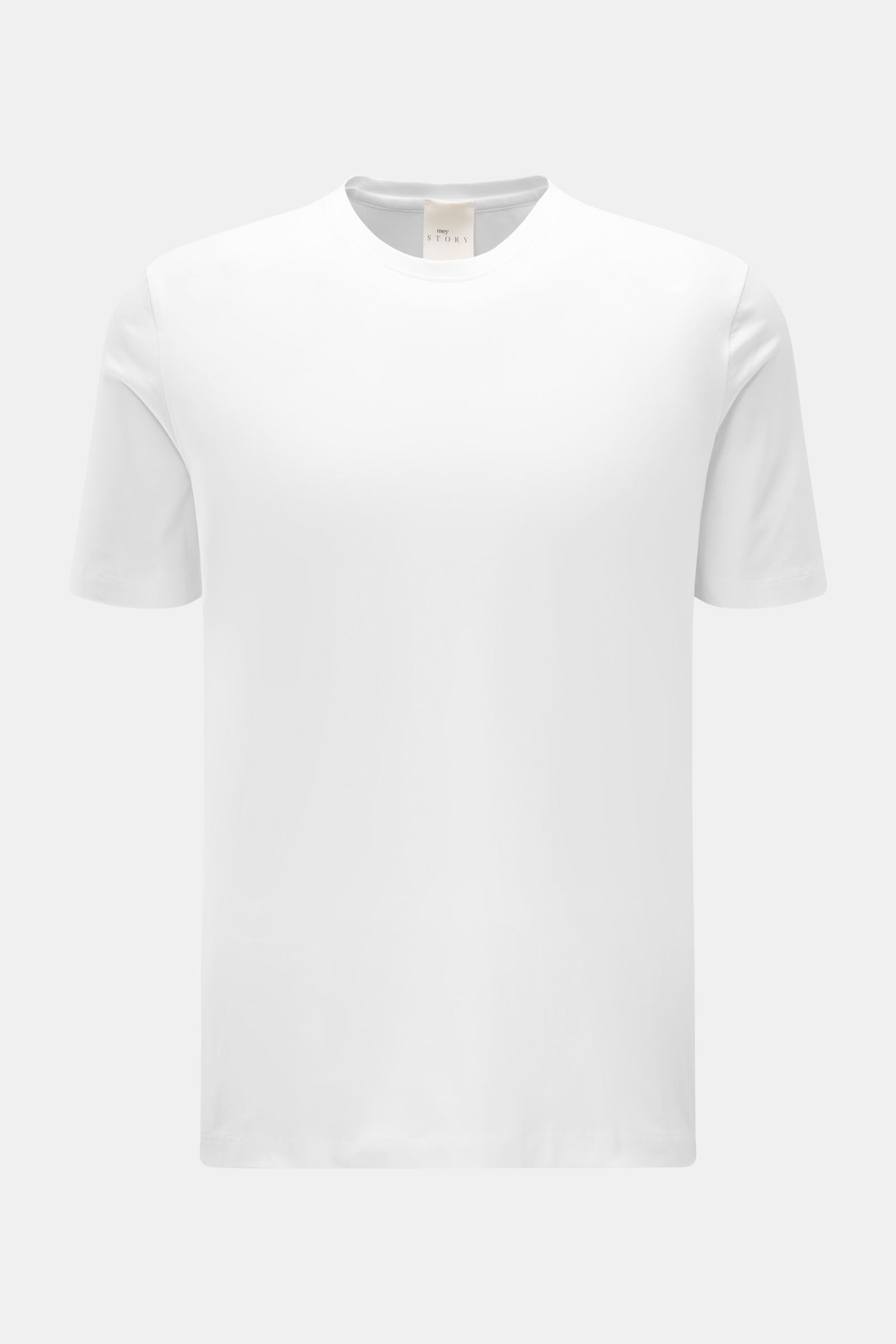 mey story Crew neck T-shirt 'The Base Crew-Neck' - White