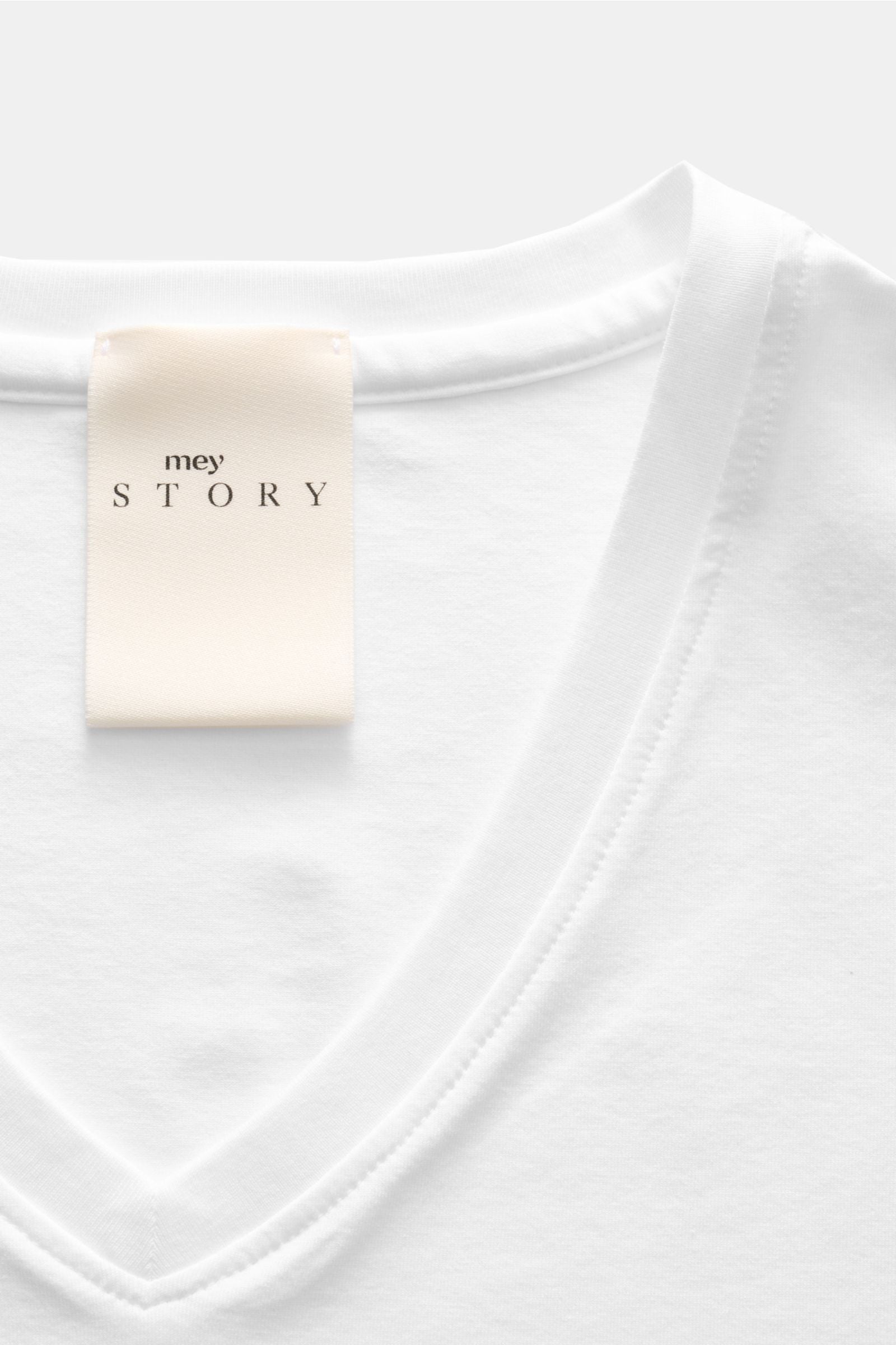 mey story V-neck T-shirt - white