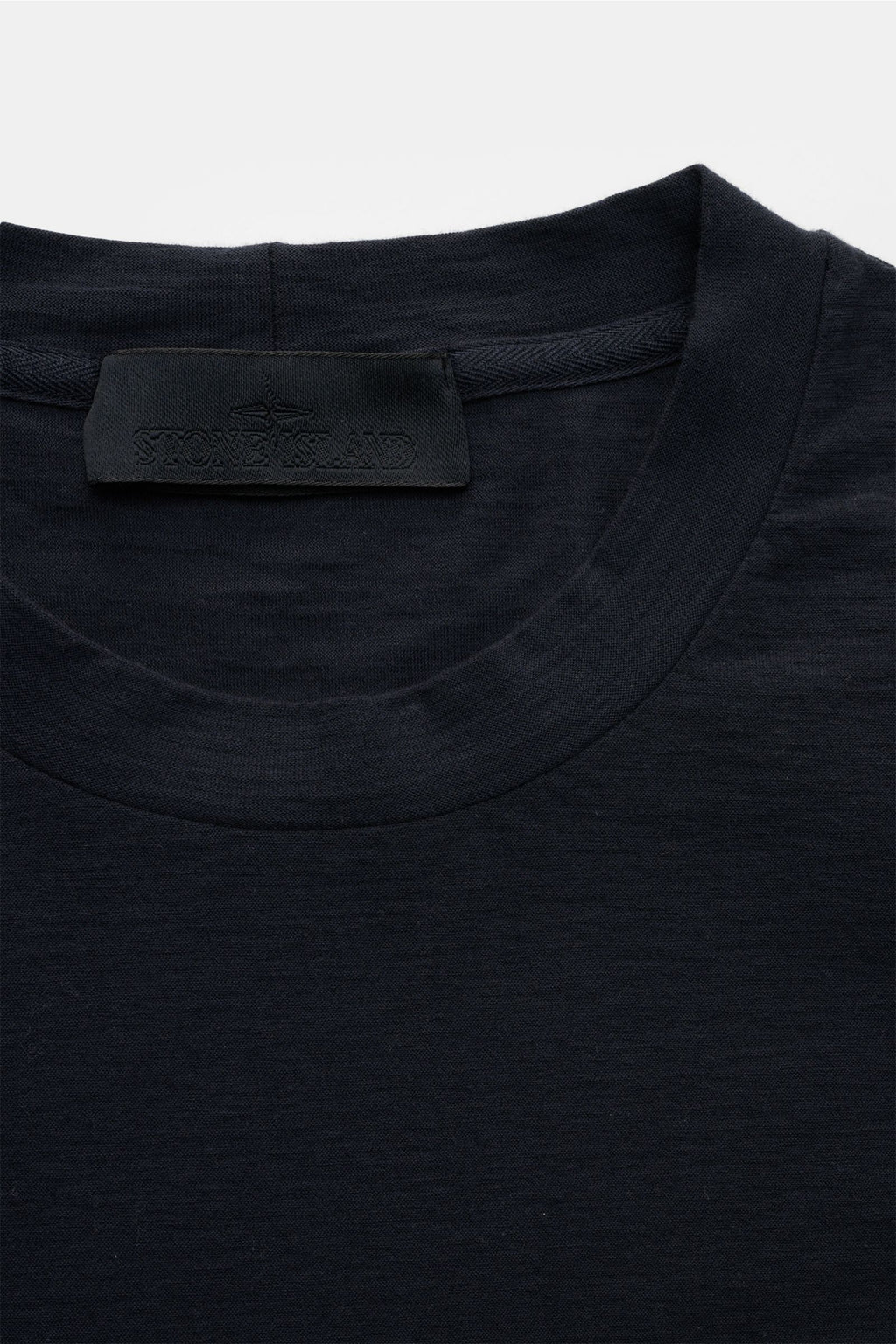 Stone Island Crew neck T-shirt 'Ghost Piece' - Navy
