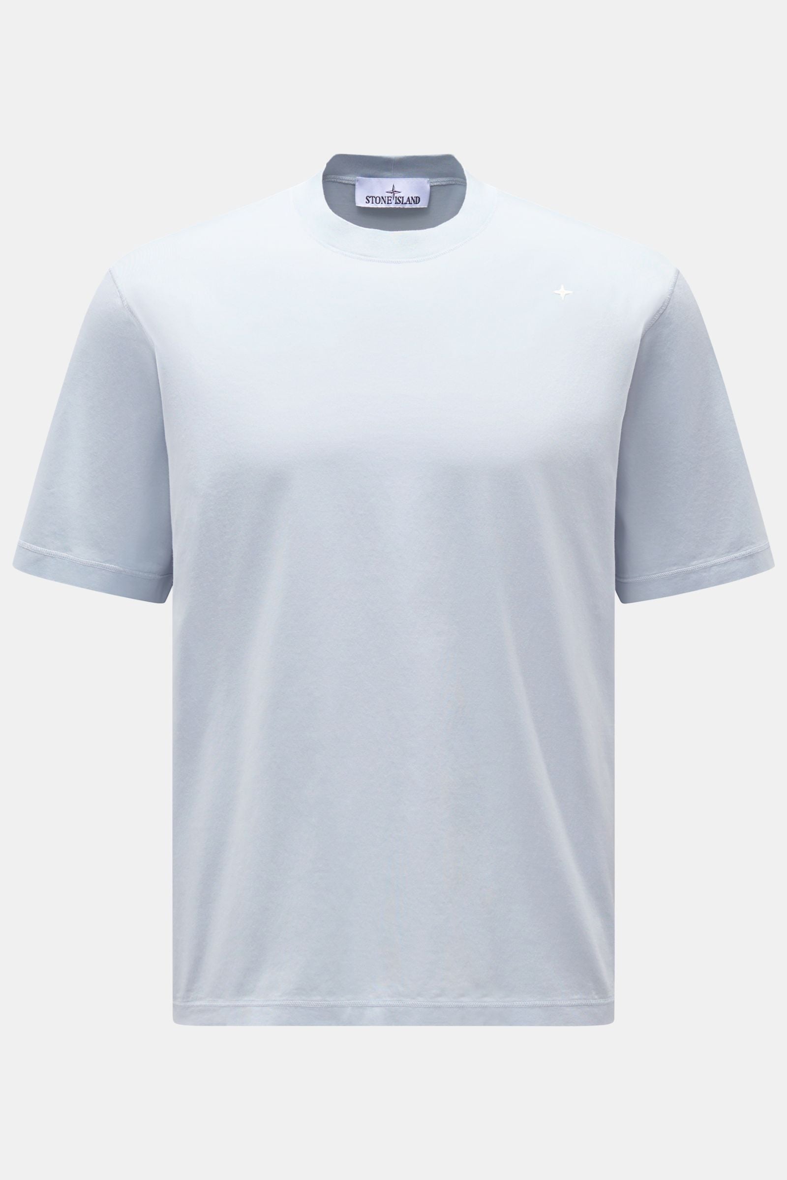 Stone Island Crew neck T-shirt 'Stellina' - Pastel blue